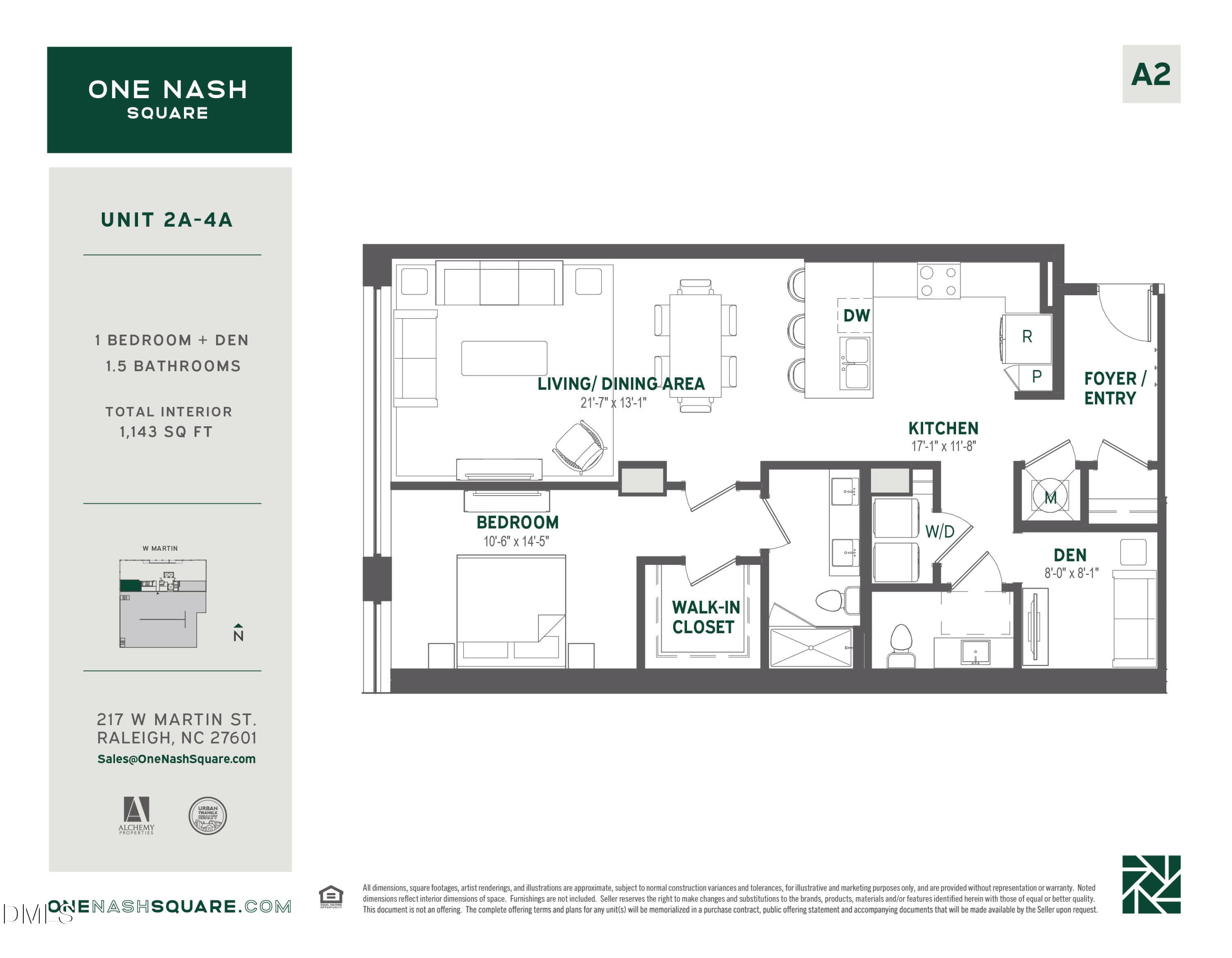 ONS_SalesSheet[A2] - 217 W Martin Street 4 A, Raleigh, NC 27601, Raleigh
