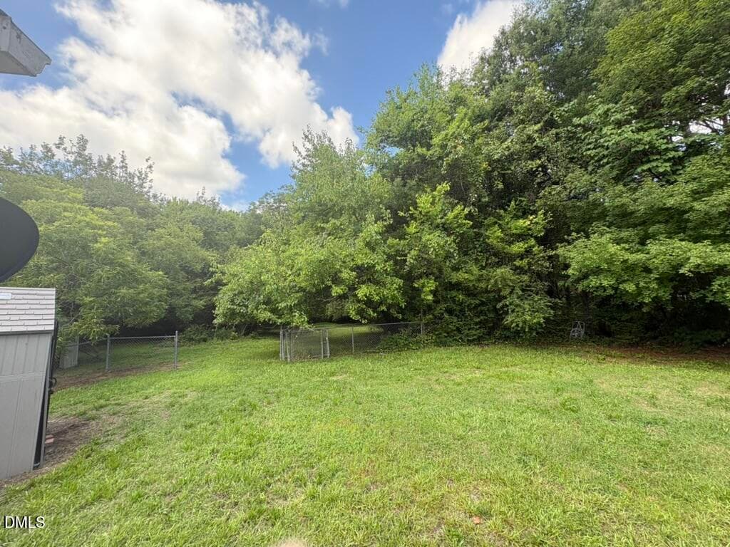 Back yard - 512 Raleigh Street, Oxford, NC 27565