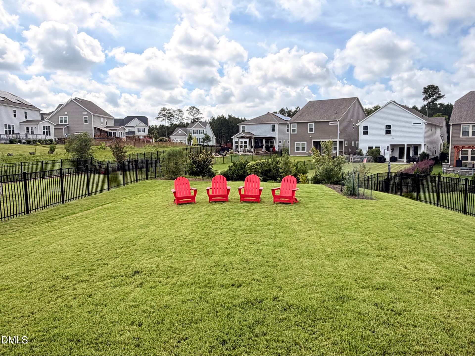 213 sage oak back yard - 213 Sage Oak Lane, Holly Springs, NC 27540