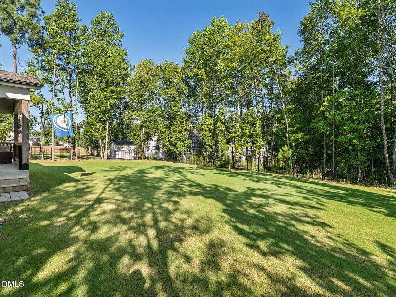Backyard - 196 W Amber Oak Drive, Selma, NC 27576
