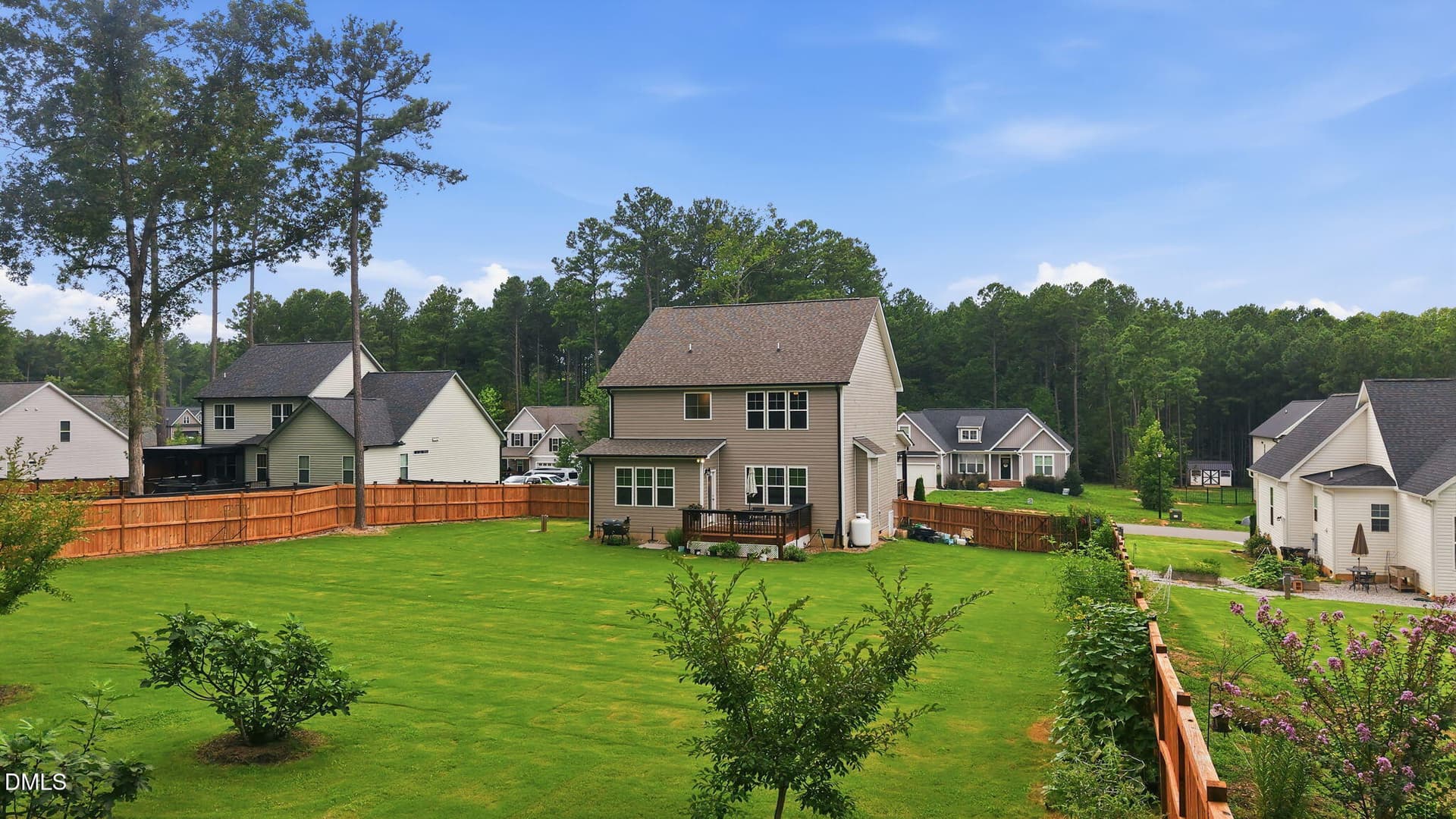 Backyard - 265 Sorrel Drive, Franklinton, NC 27525