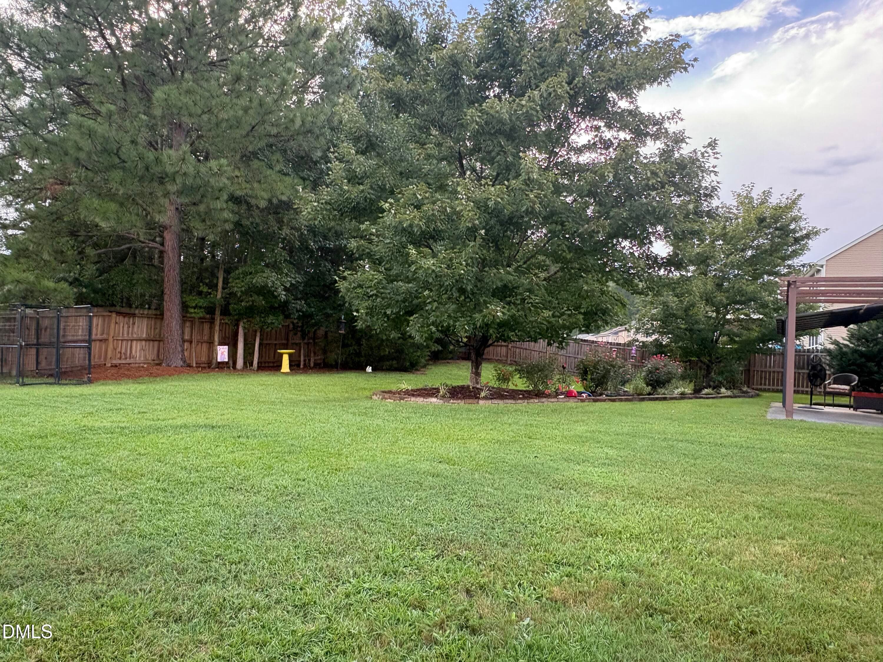 Backyard - 724 Forrest Lane, Creedmoor, NC 27522