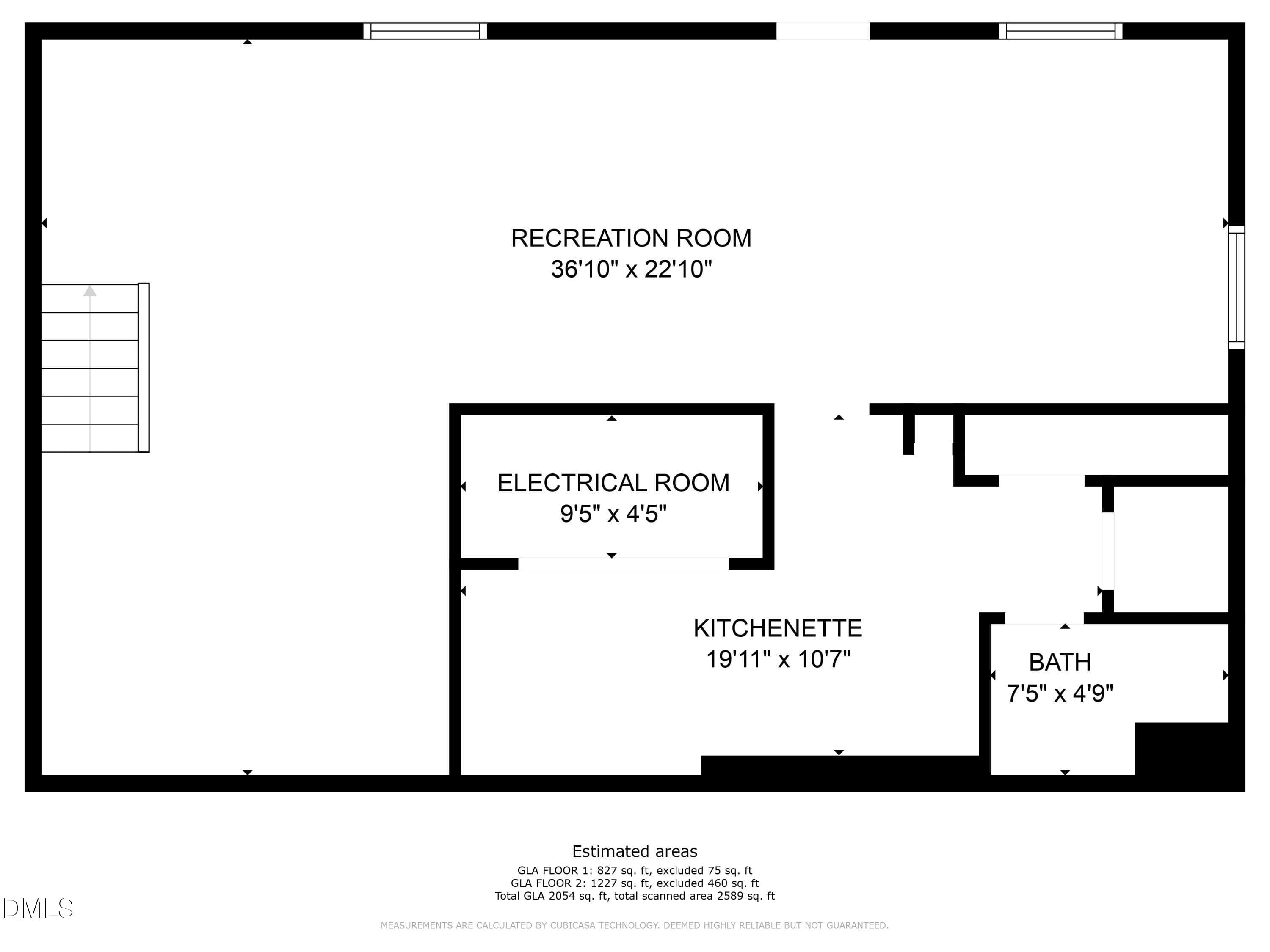 2-Floorplan #2 - 2504 Remington Road, Raleigh, NC 27610, Raleigh