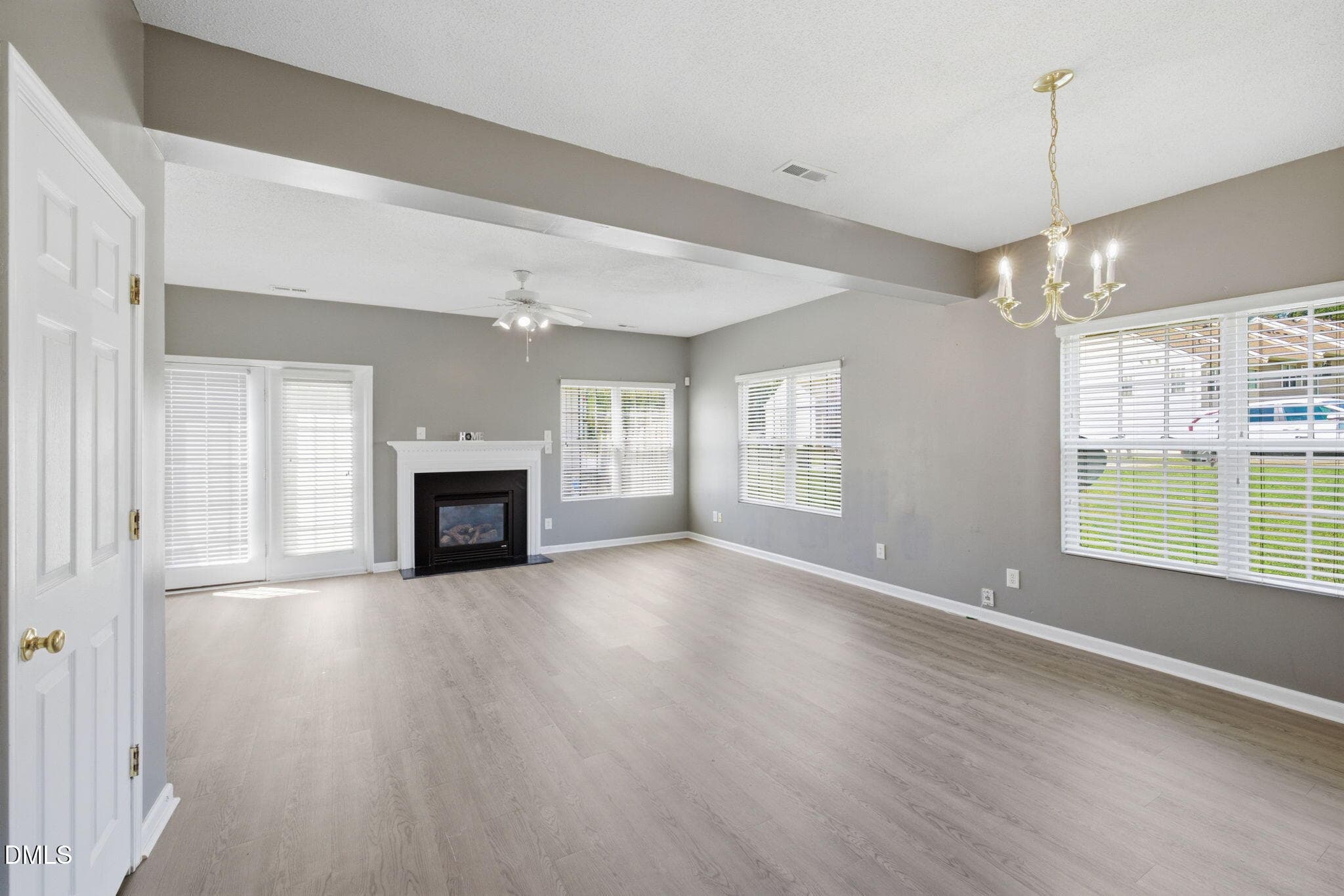 Living and dining room - 3402 Sosa Road, Raleigh, NC 27610, Raleigh