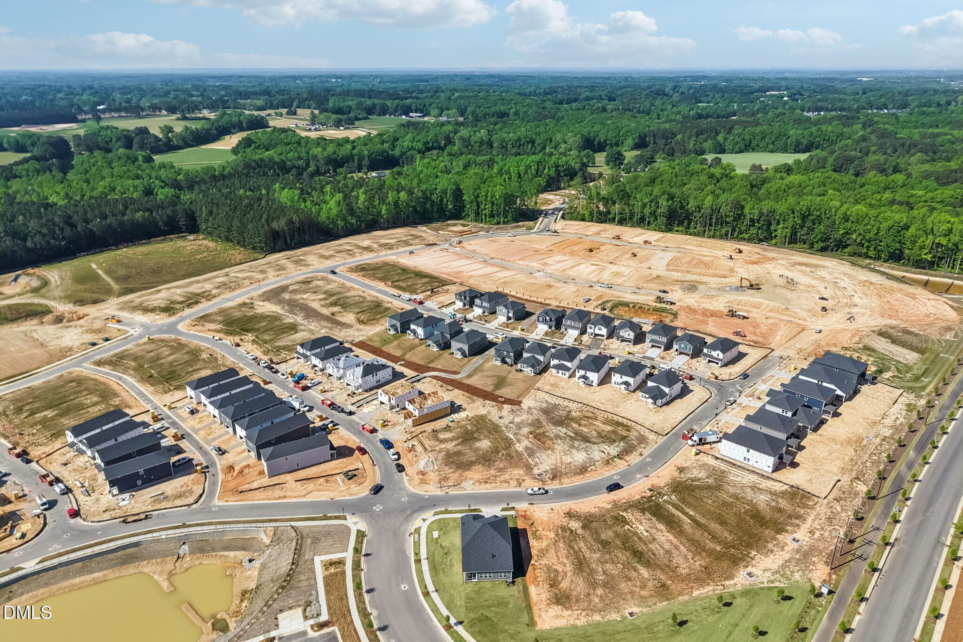 3 - Aerial - 4117 Hazel Branch Way, Wendell, NC 27591