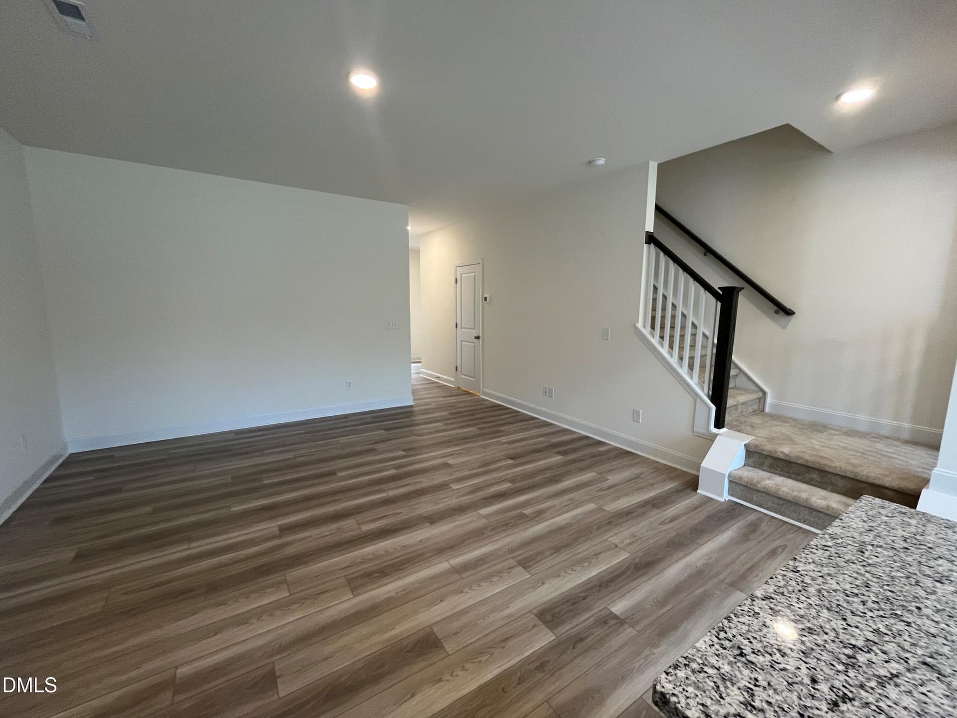 family room leading to kitchen - 1315 Hammond Drive, Mebane, NC 27302