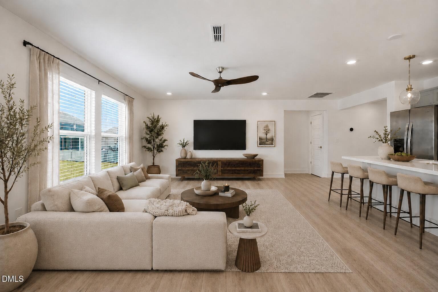 Living Room - 241 Steer Street, Rolesville, NC 27571