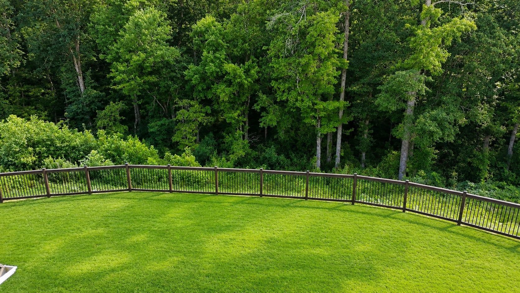 Drone pic 5 Rear facing trees.jpg - 574 Troy Drive, Sanford, NC 27332