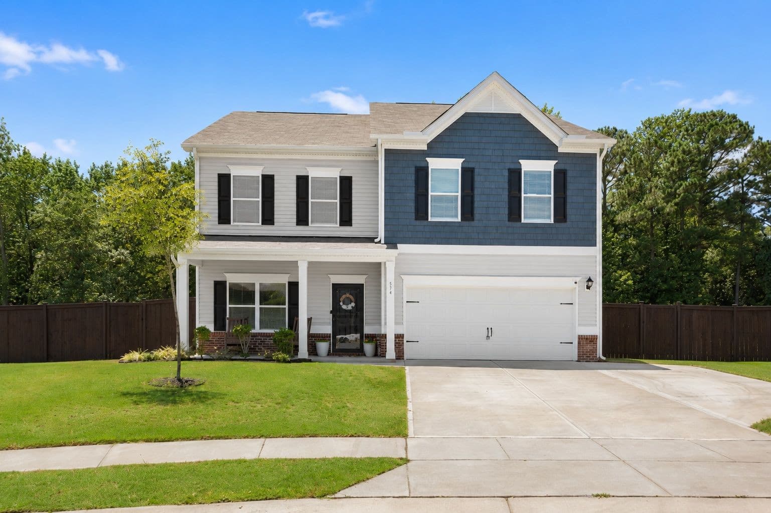Front of Home.jpg - 574 Troy Drive, Sanford, NC 27332
