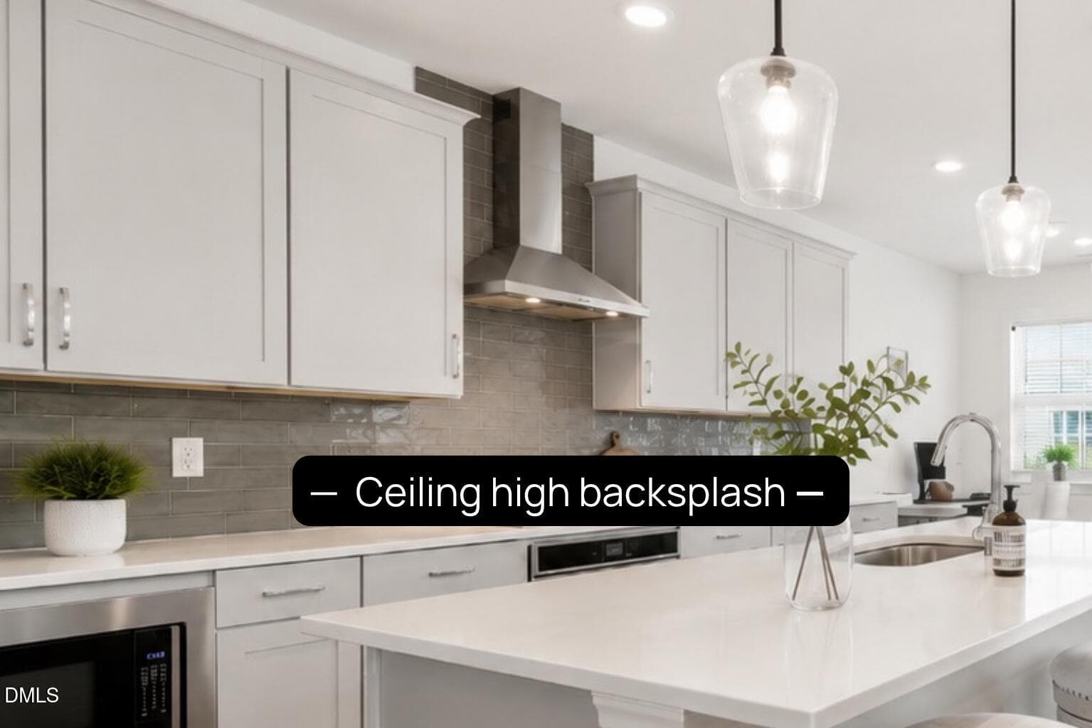 Ceiling High Backspash - 625 Amaranth Drive, Cary, NC 27519, Cary