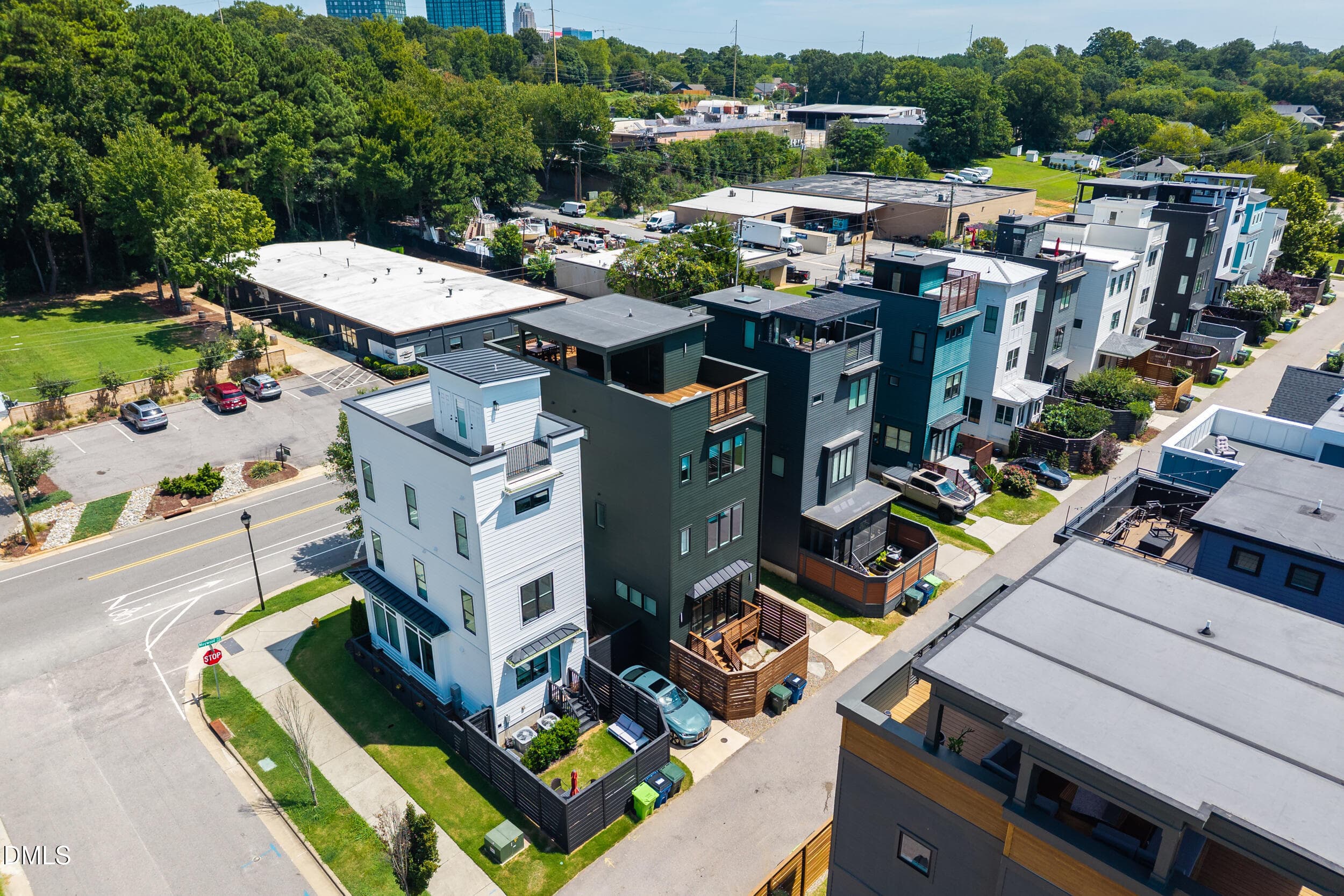 48 -615 maywood ave, drone, exterior - 615 Maywood Avenue, Raleigh, NC 27603, Raleigh
