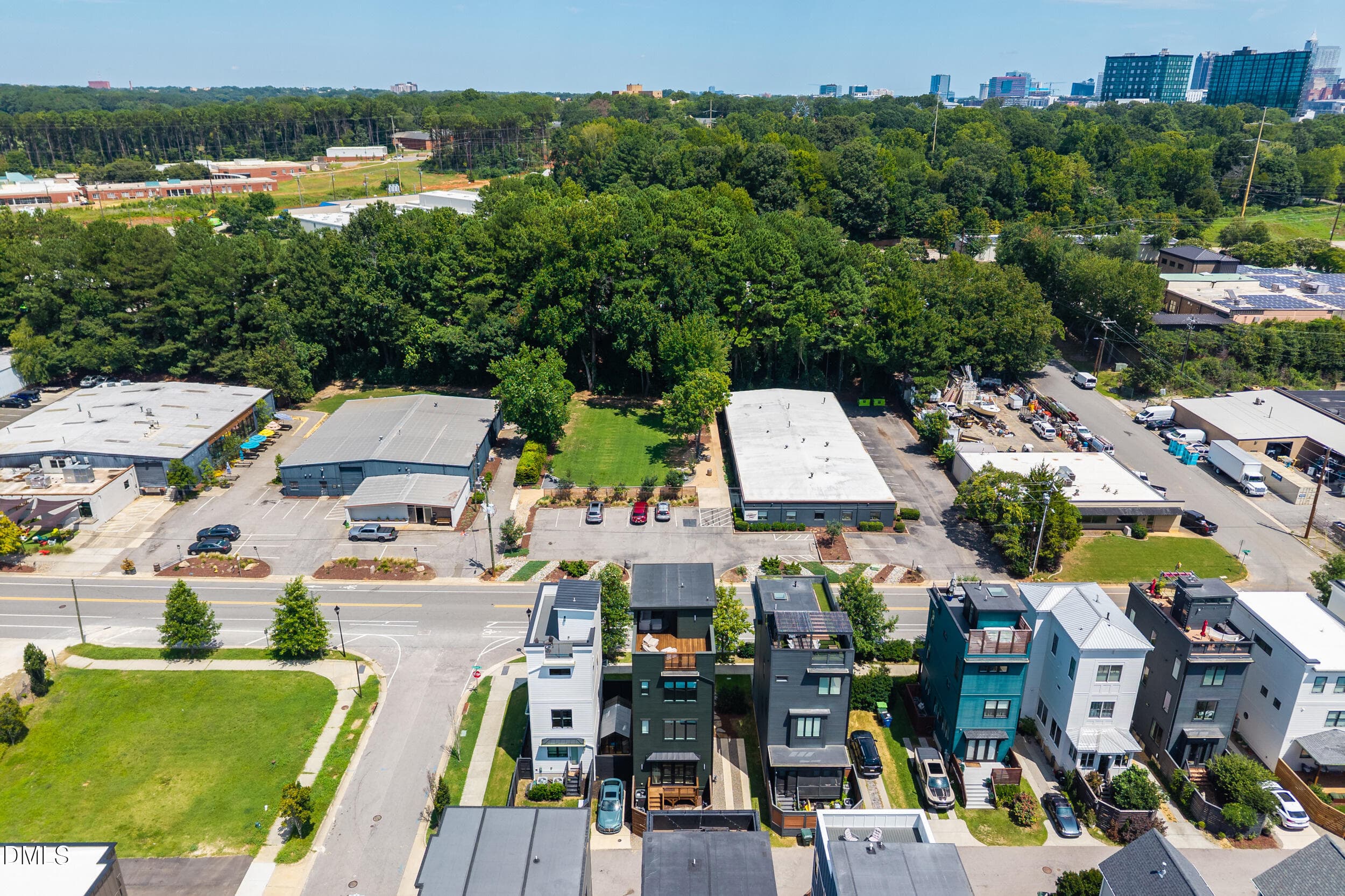 55 -615 maywood ave, drone, exterior - 615 Maywood Avenue, Raleigh, NC 27603, Raleigh