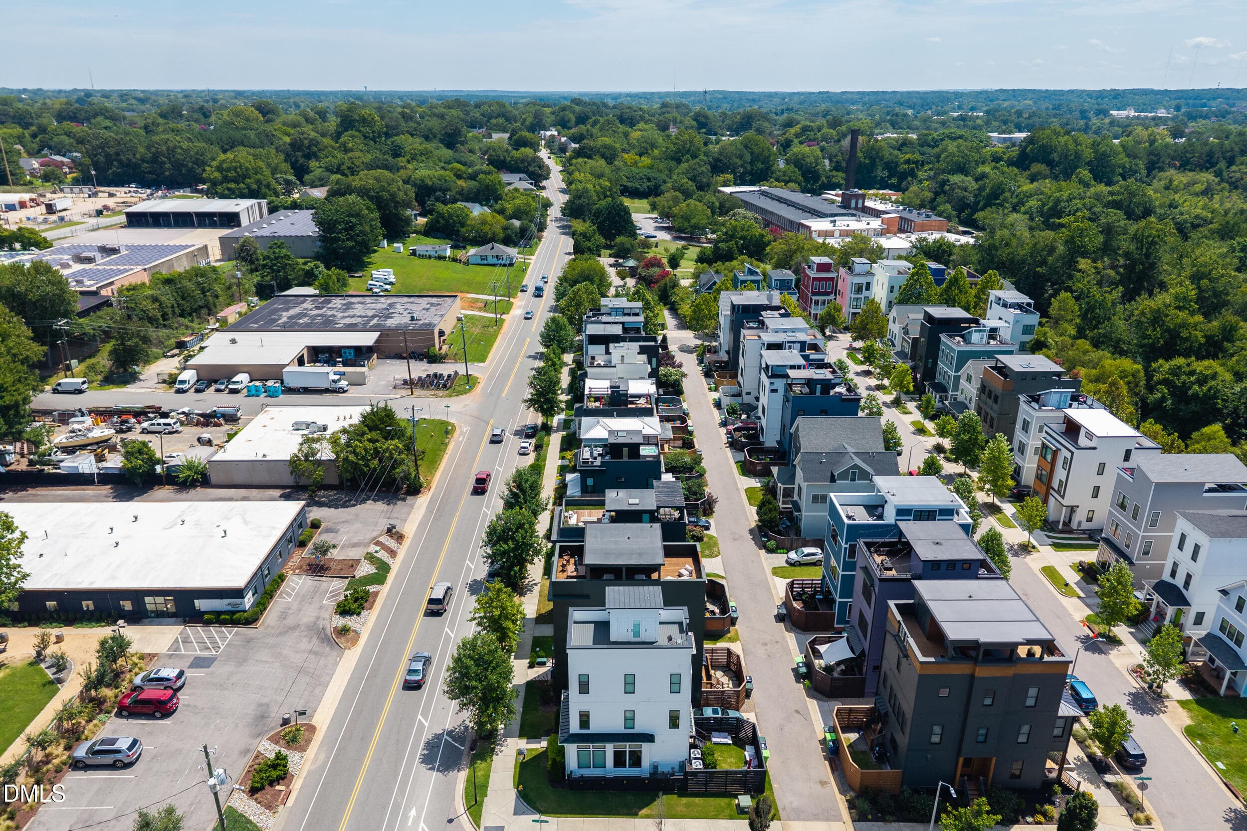 56 -615 maywood ave, drone, exterior - 615 Maywood Avenue, Raleigh, NC 27603, Raleigh