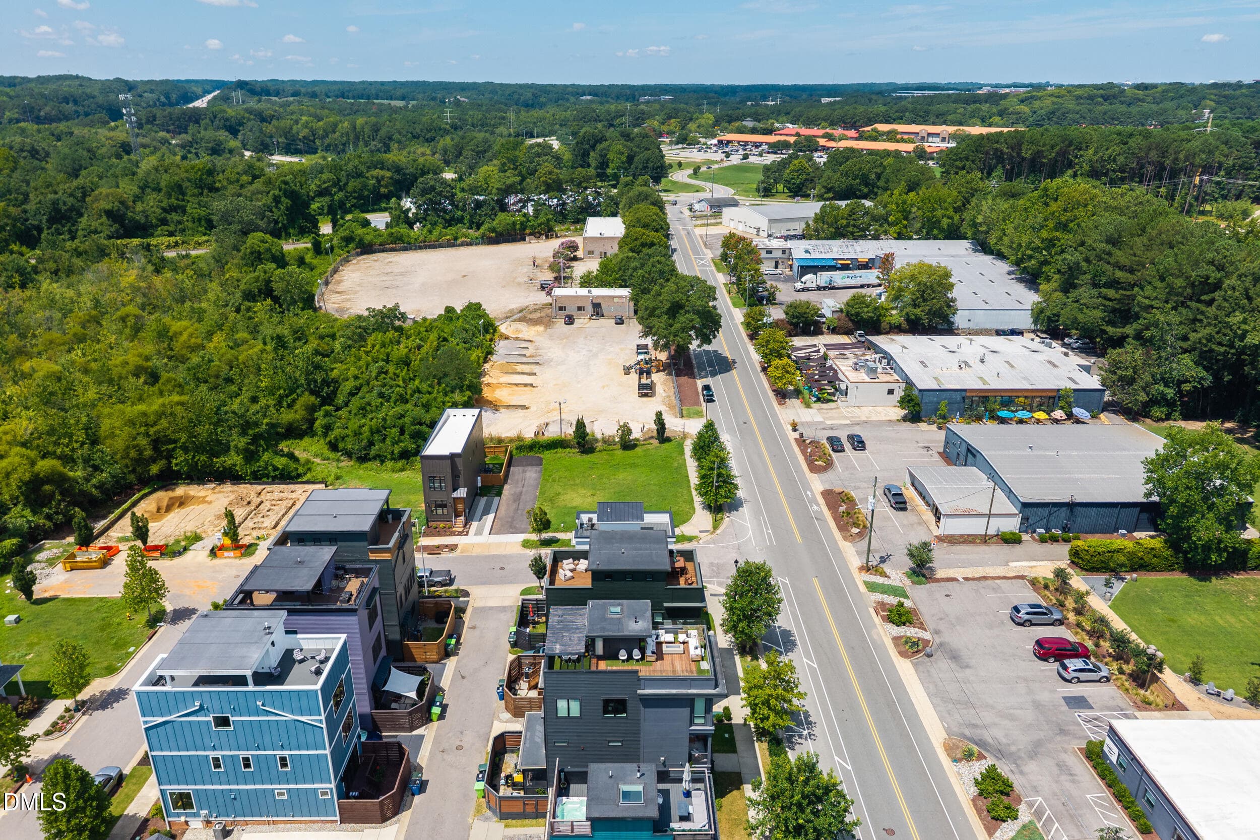 58 -615 maywood ave, drone, exterior - 615 Maywood Avenue, Raleigh, NC 27603, Raleigh