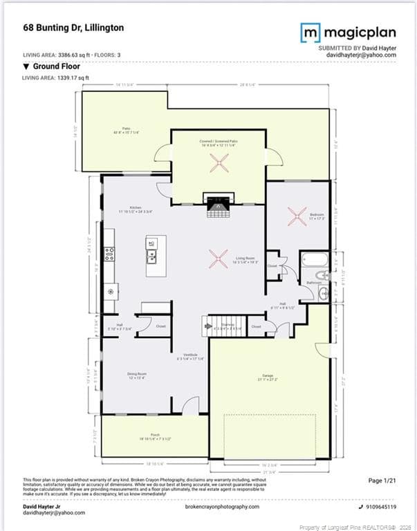 First Floor - 68 Bunting Drive, Lillington, NC 27546