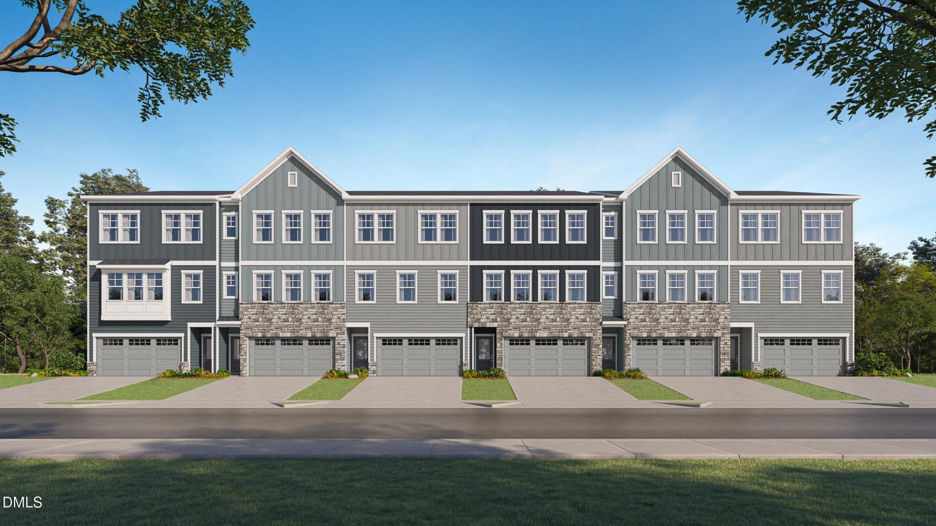 SUN_Townes_TheStation_Rend_Westmore_Stre - 2341 Stevens Pass Station, Apex, NC 27502