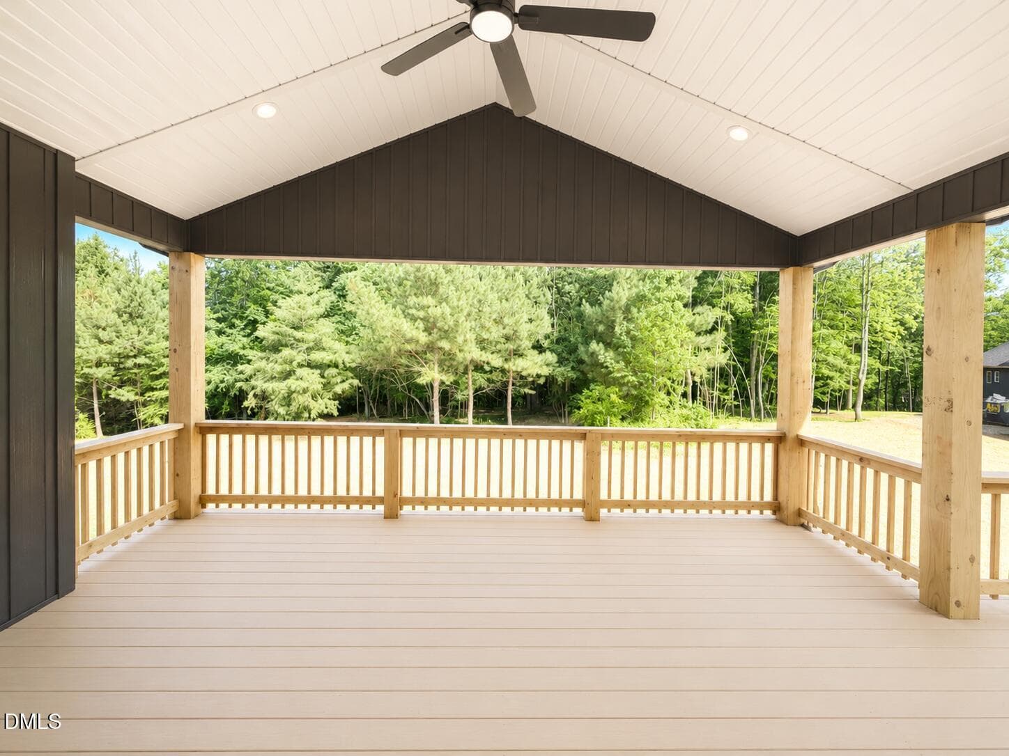 Rear deck 1 - 3526 Bason Road, Mebane, NC 27302