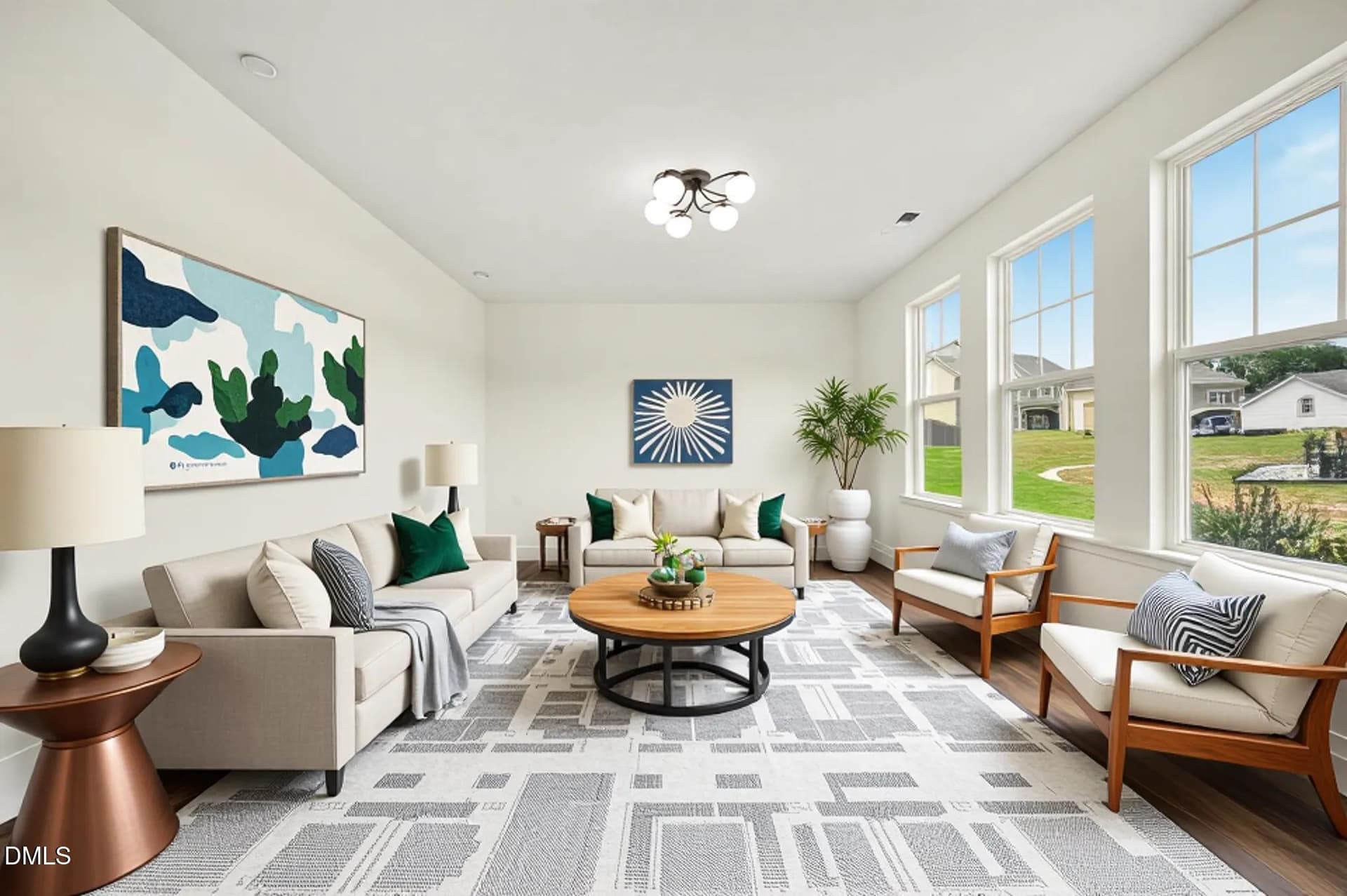 Virtually staged - 907 Burning Maple Lane, Mebane, NC 27302