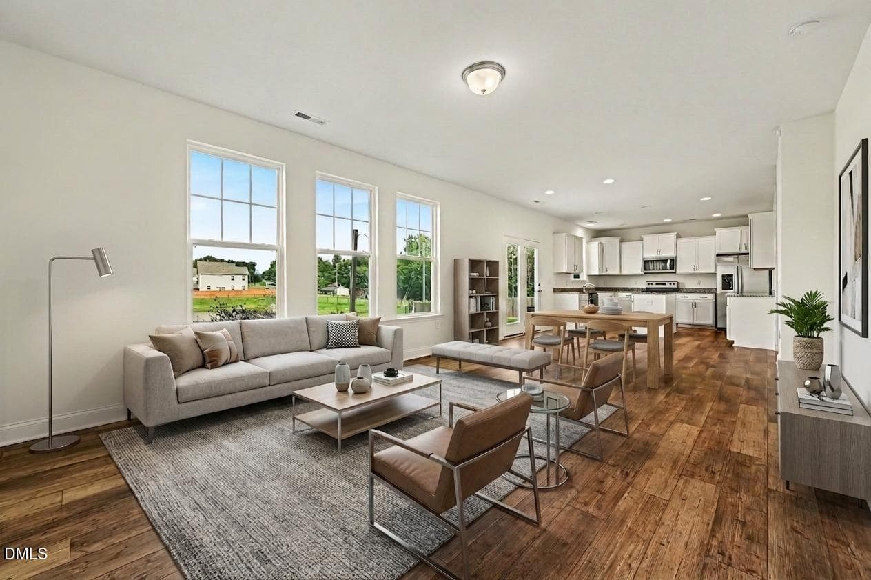 Virtually staged - 907 Burning Maple Lane, Mebane, NC 27302