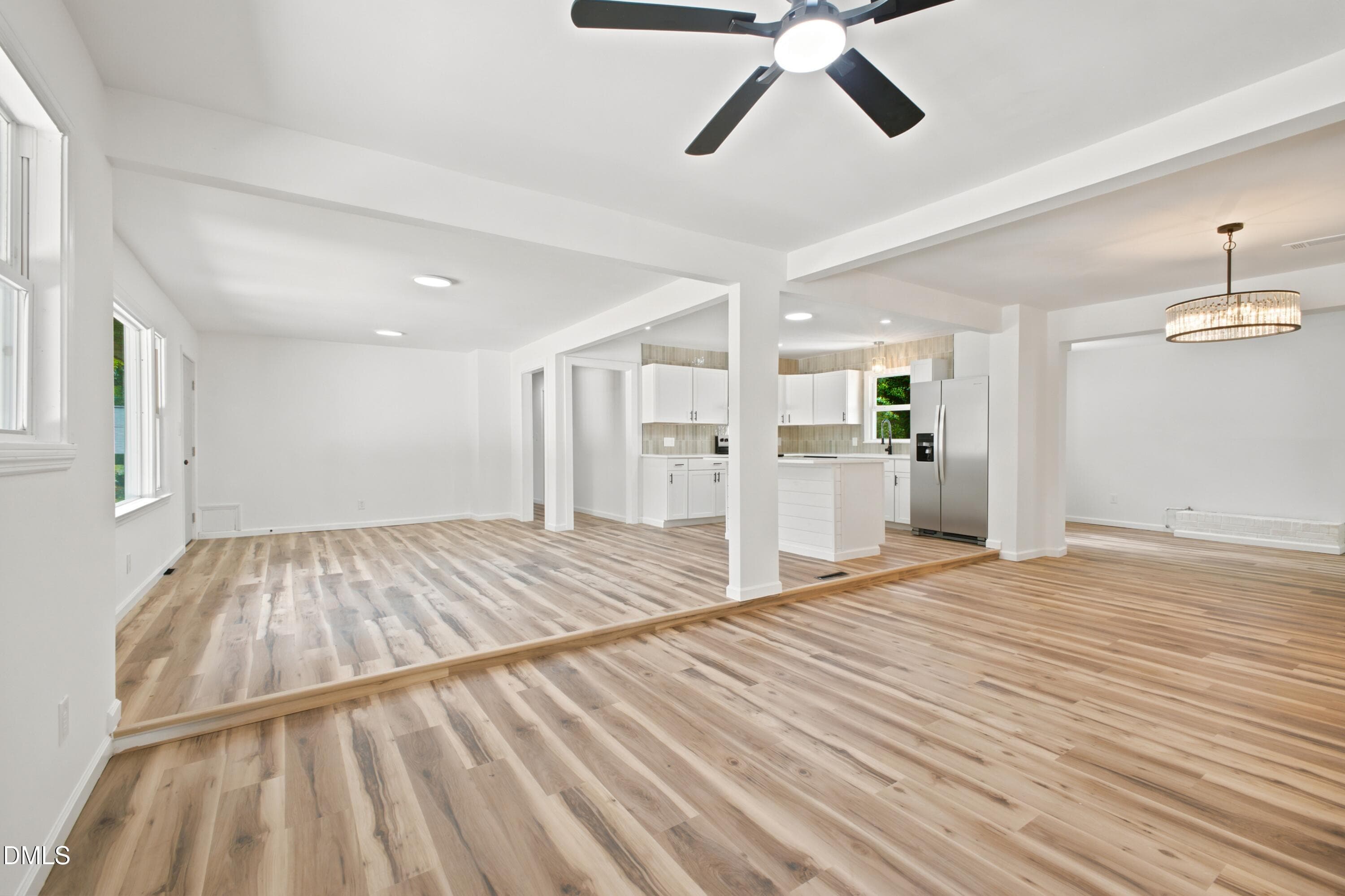 Open Living/Dining - 1106 Cherry Drive, Durham, NC 27707, Durham