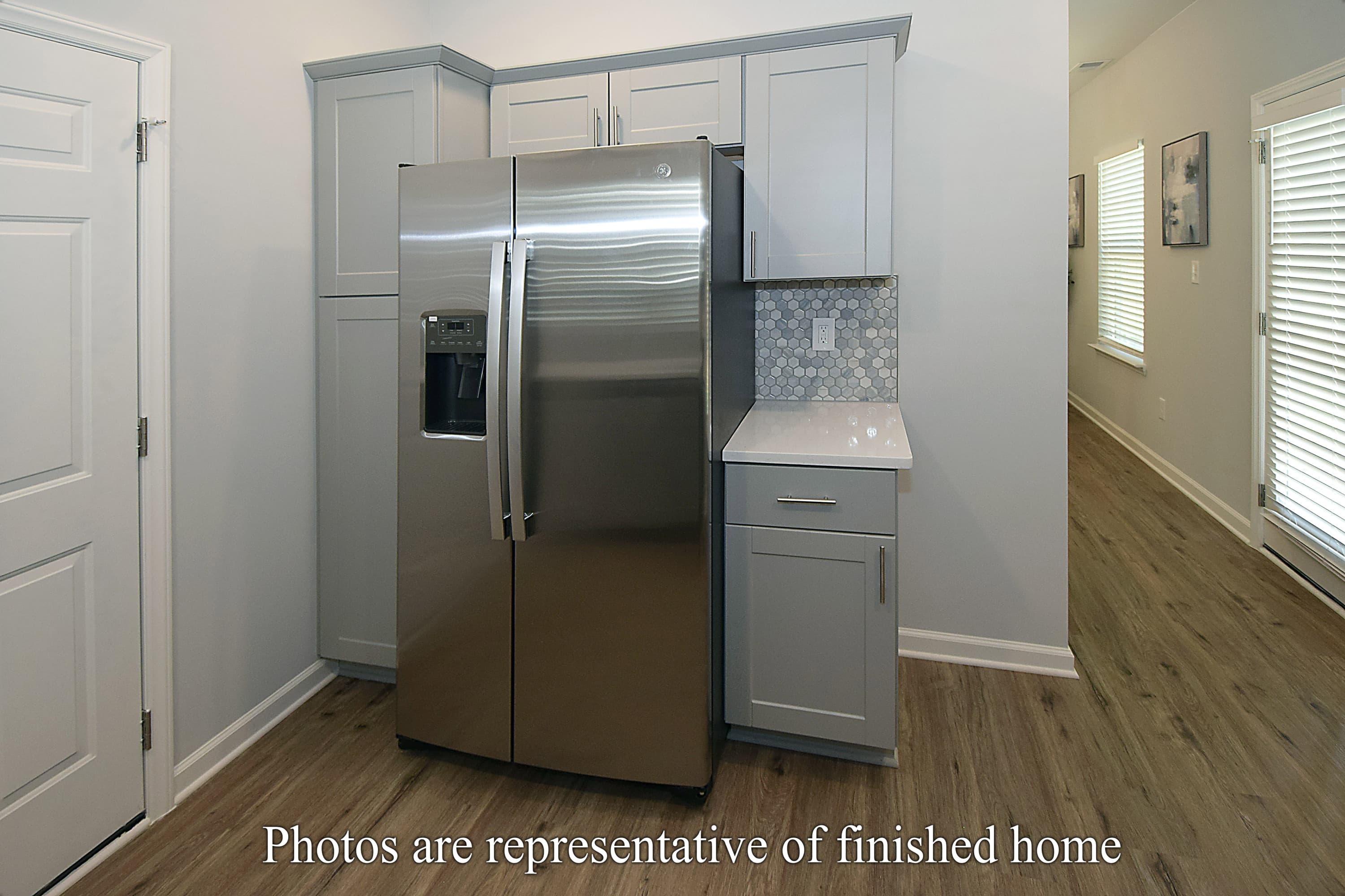 Kitchen refrigerator.jpg - 3433 Littlefield Way, Greensboro, NC 27405