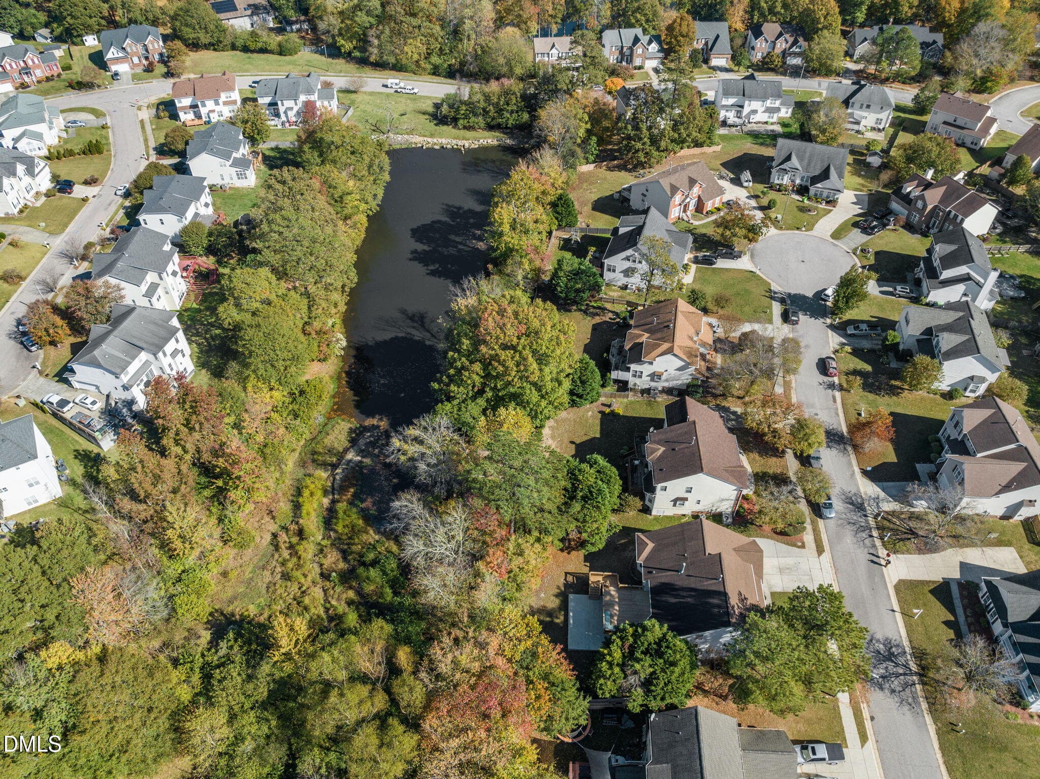 Aerial - 5405 Green Feather Lane, Raleigh, NC 27604
