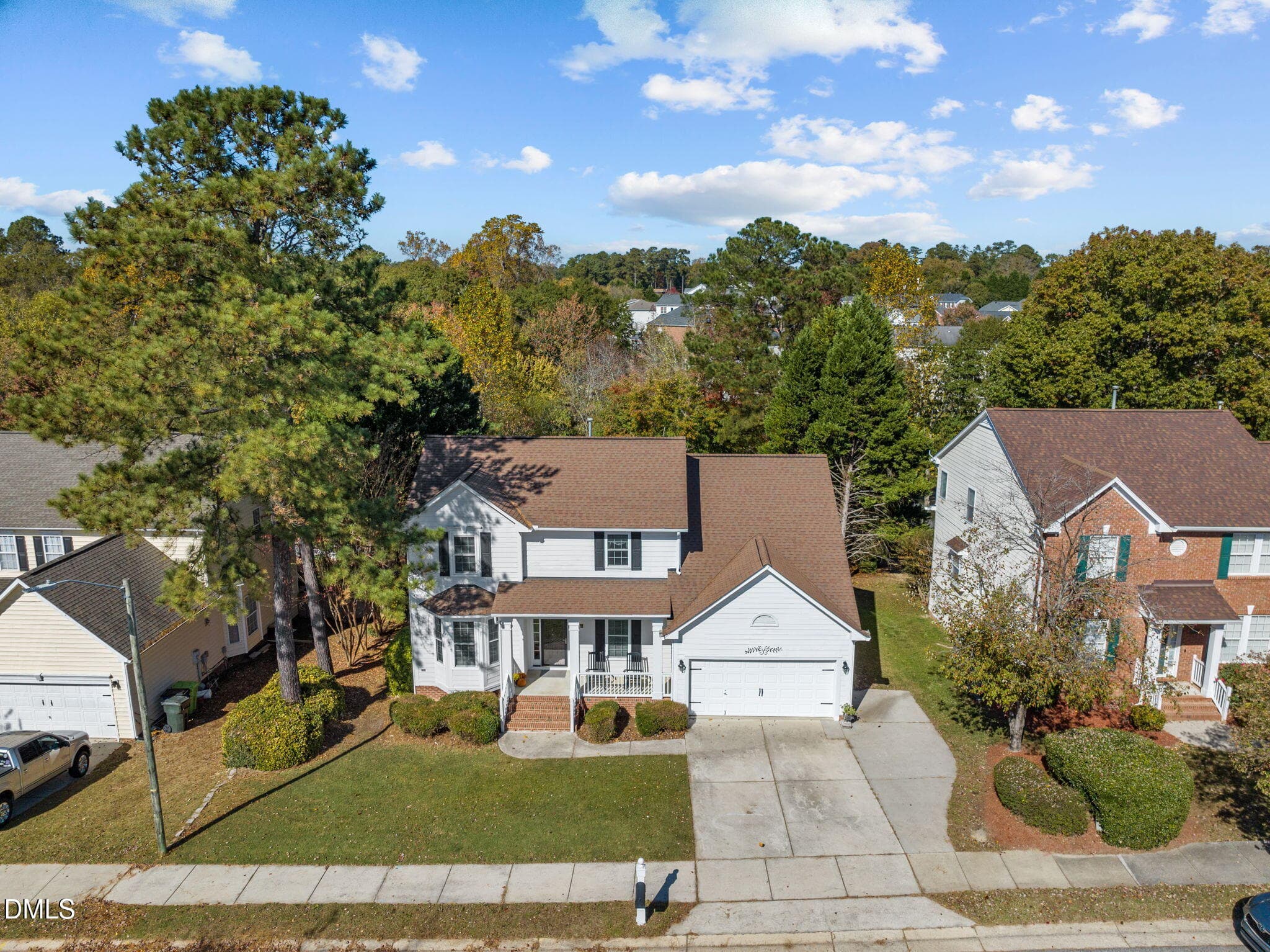 Aerial - 5405 Green Feather Lane, Raleigh, NC 27604