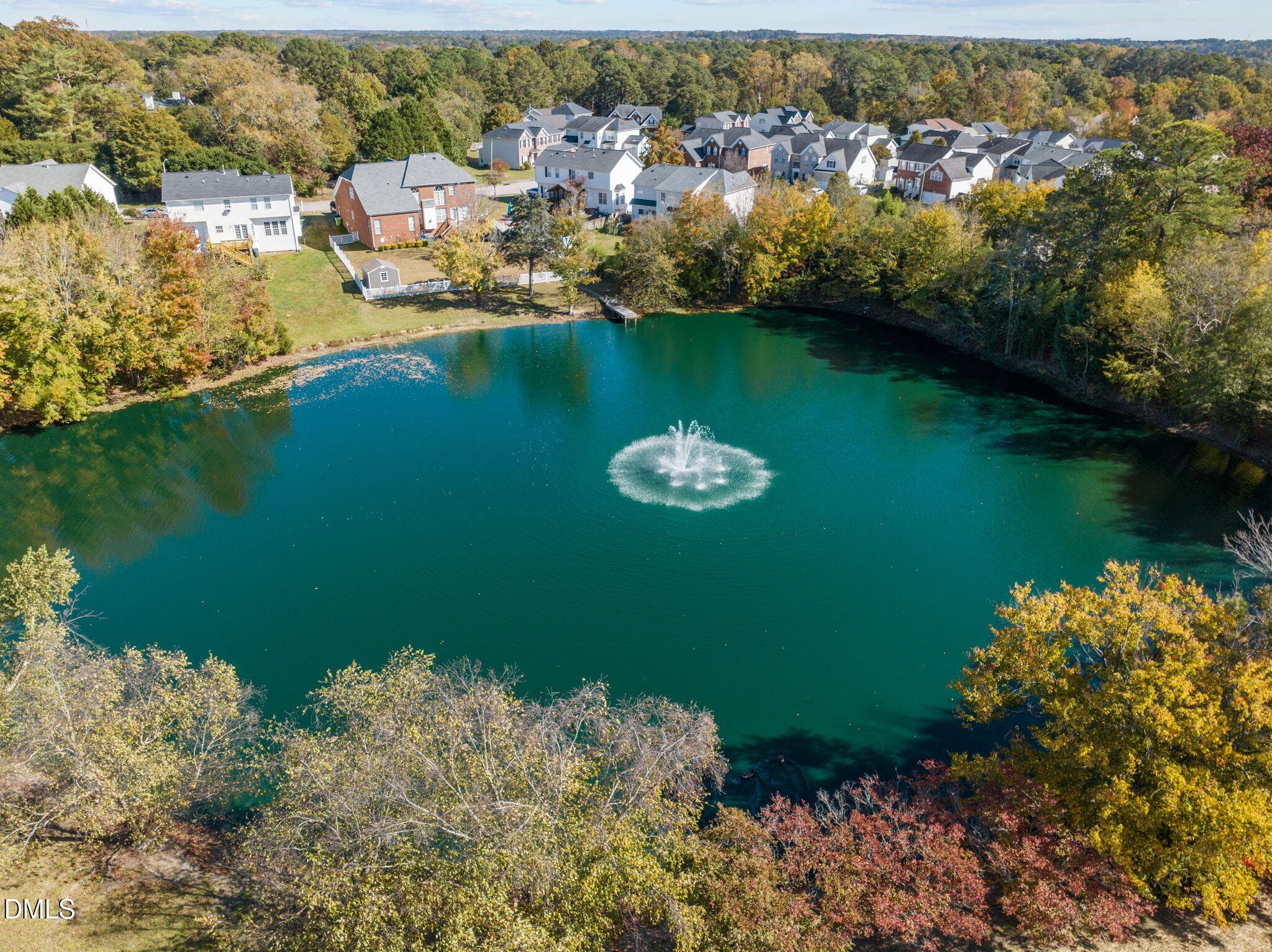 Neighborhood Lake - 5405 Green Feather Lane, Raleigh, NC 27604