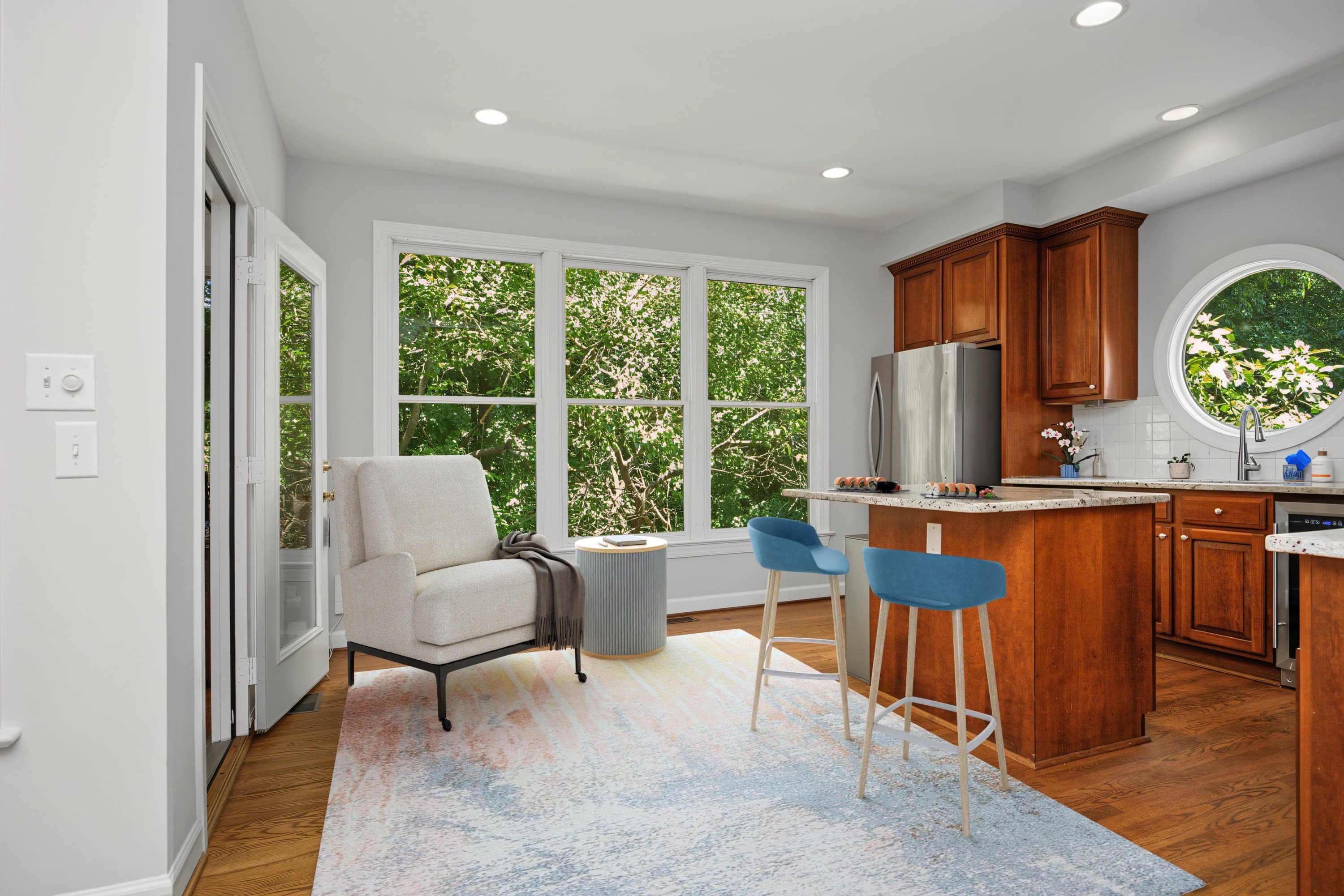 13KitchenStaged.jpg - 208 W Columbia Place W, Chapel Hill, NC 27516, Chapel Hill