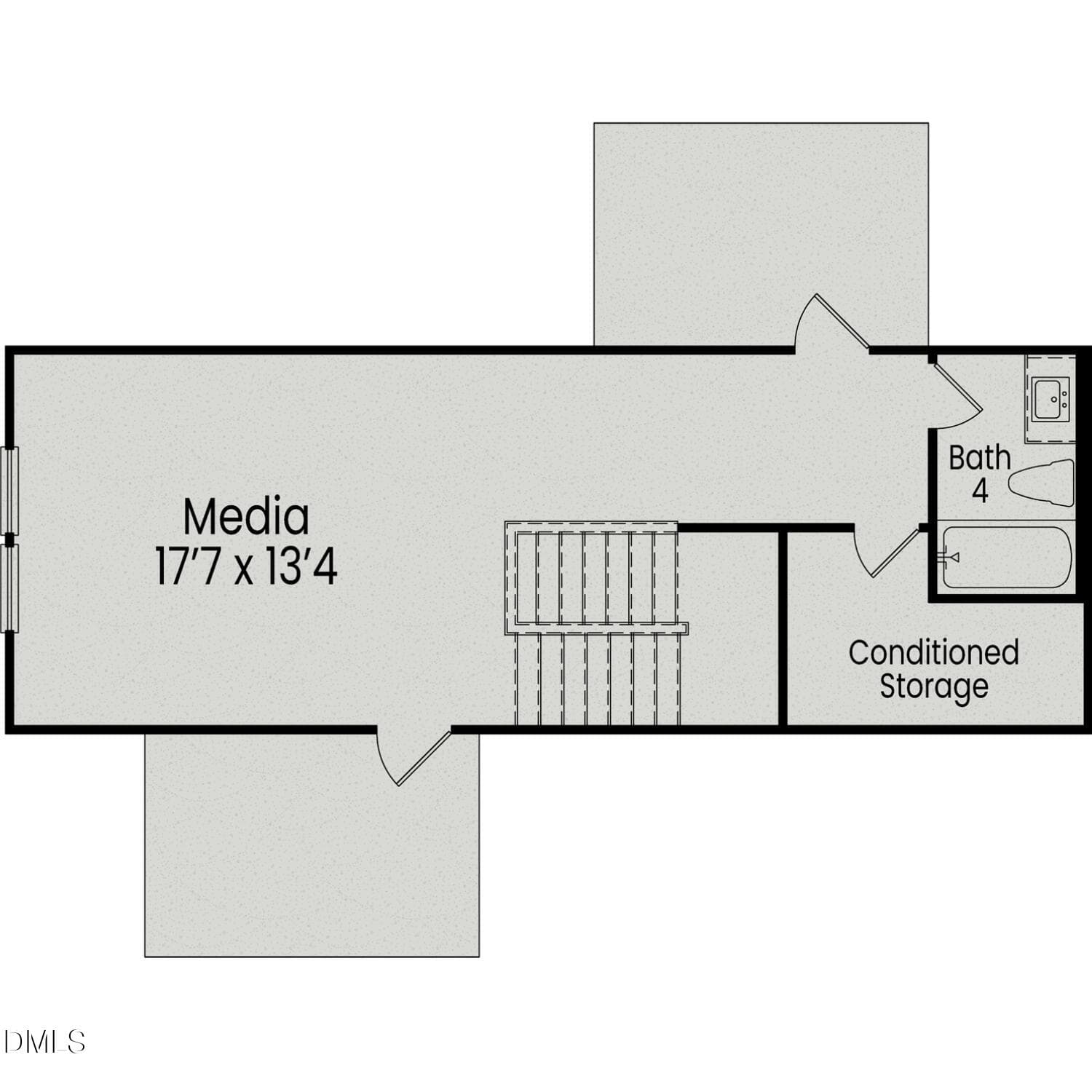 The Beech - Floor Plans 3rd Floor Flex - 563 Whinfield Place, Aberdeen, NC 28315