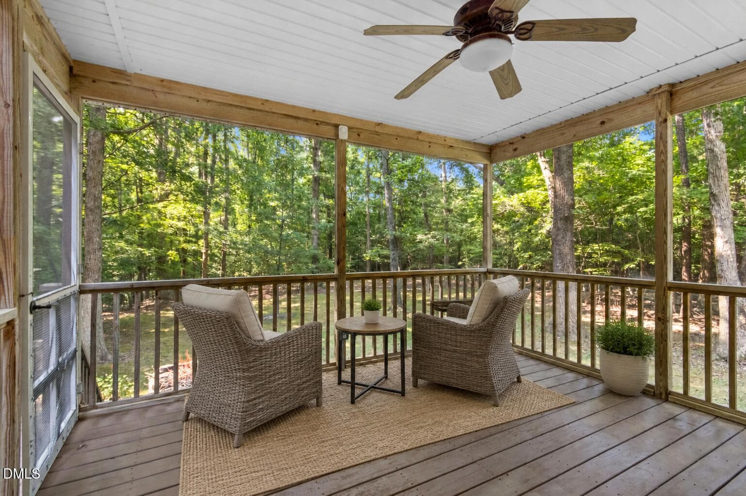porch staged - 4913 Rhythm Drive, Apex, NC 27539