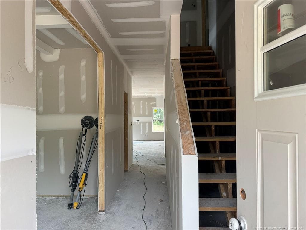 Recent stage of construction - 3731 Huckleberry Road, Fayetteville, NC 28312, Fayetteville
