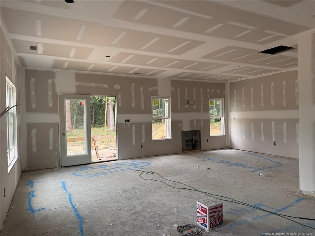 Recent stage of construction - 3731 Huckleberry Road, Fayetteville, NC 28312, Fayetteville