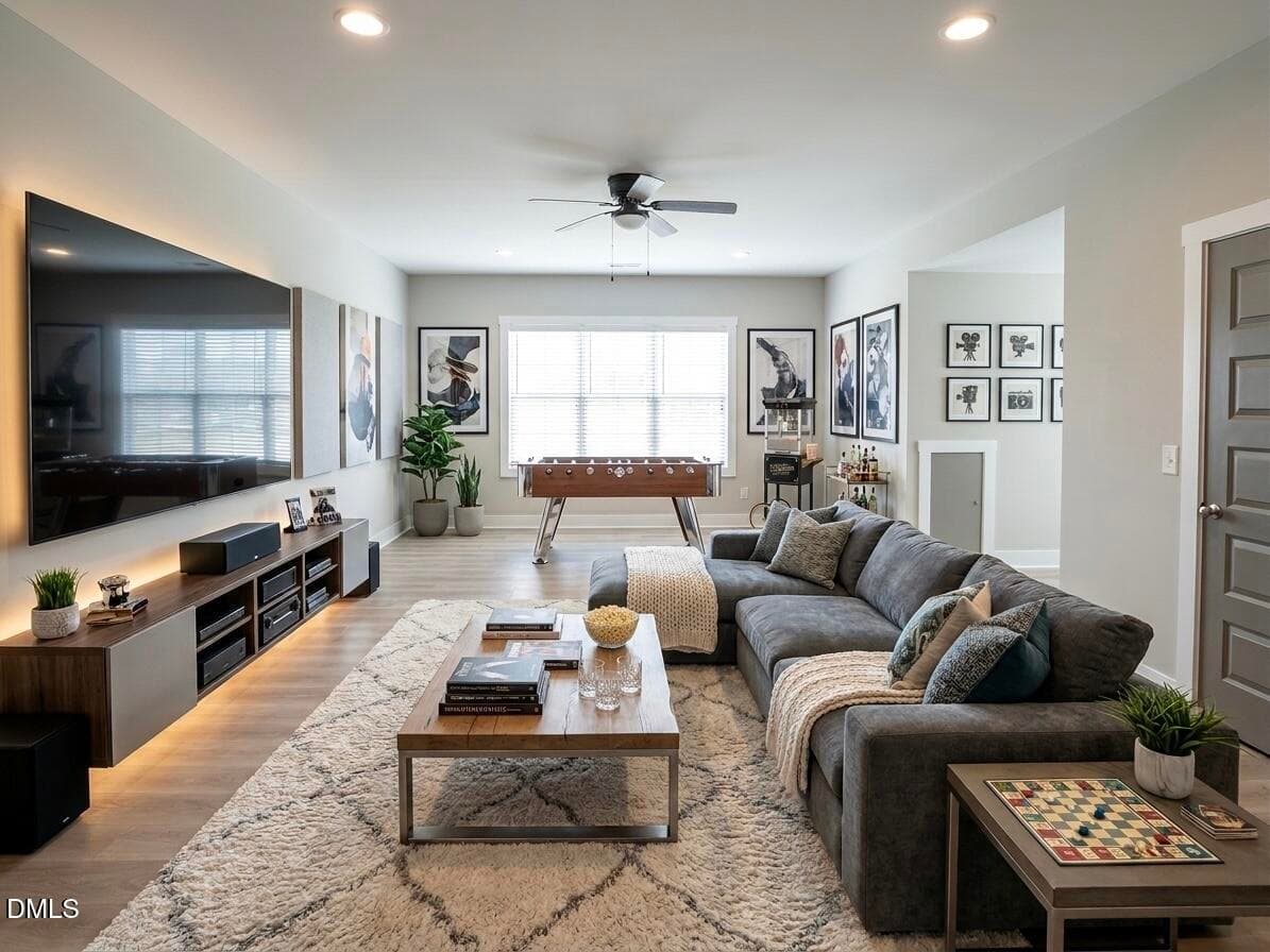 Media and Game Room - 152 S Allen Road, Wake Forest, NC 27587