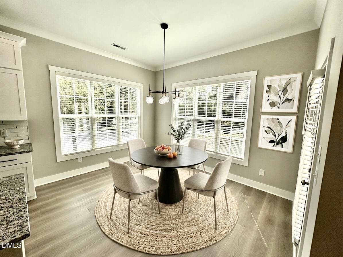Breakfast room - 152 S Allen Road, Wake Forest, NC 27587