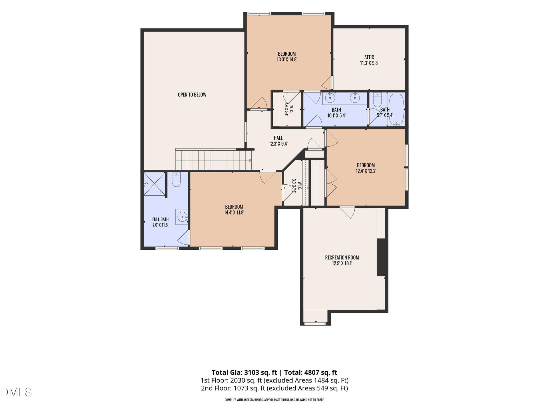 2nd_floor_7405_duncan_s_ridge_way_fuquay - 7405 Duncans Ridge Way, Fuquay Varina, NC 27526