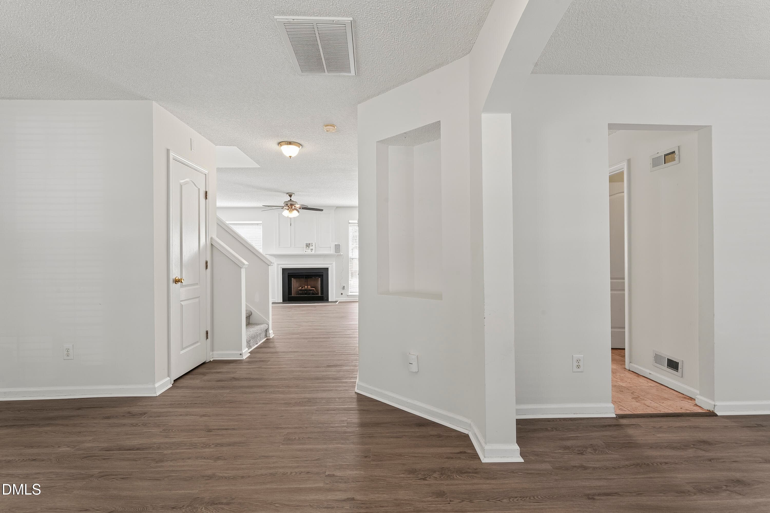 Hallway to Family Room & Kitchen - 5115 Cardinal Grove Boulevard, Raleigh, NC 27616, Raleigh