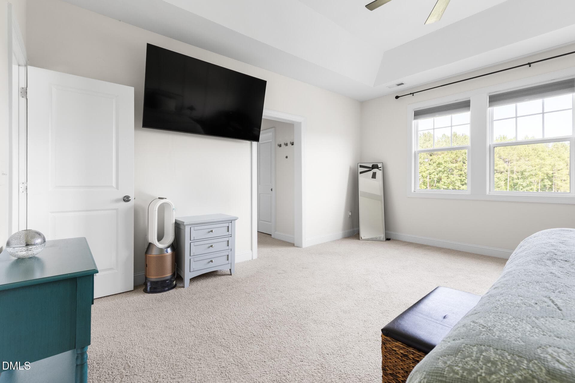 Spacious Primary Bedroom - 169 Hidden Bluff Drive, Chapel Hill, NC 27517, Chapel Hill