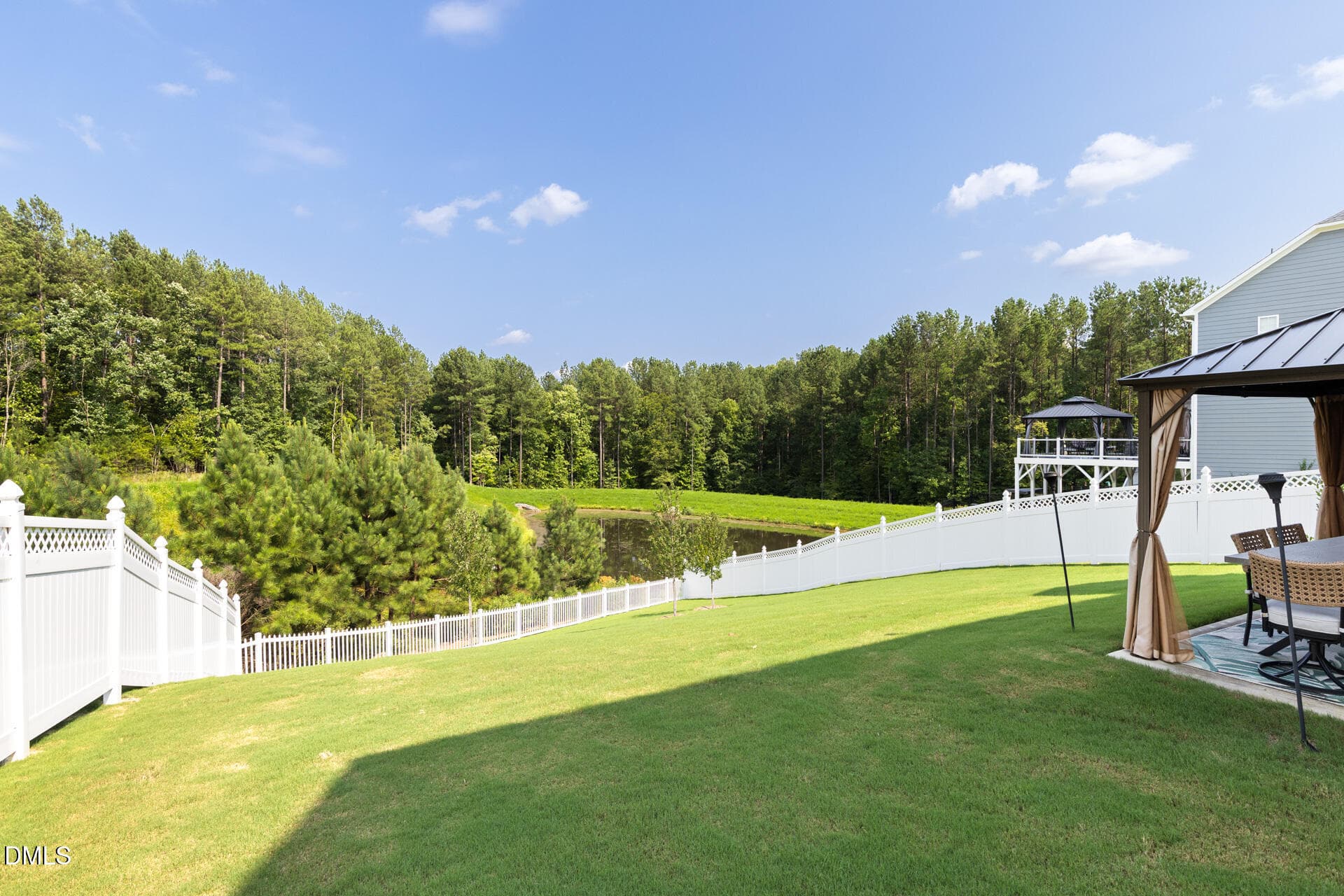 Private Backyard Views - 169 Hidden Bluff Drive, Chapel Hill, NC 27517, Chapel Hill
