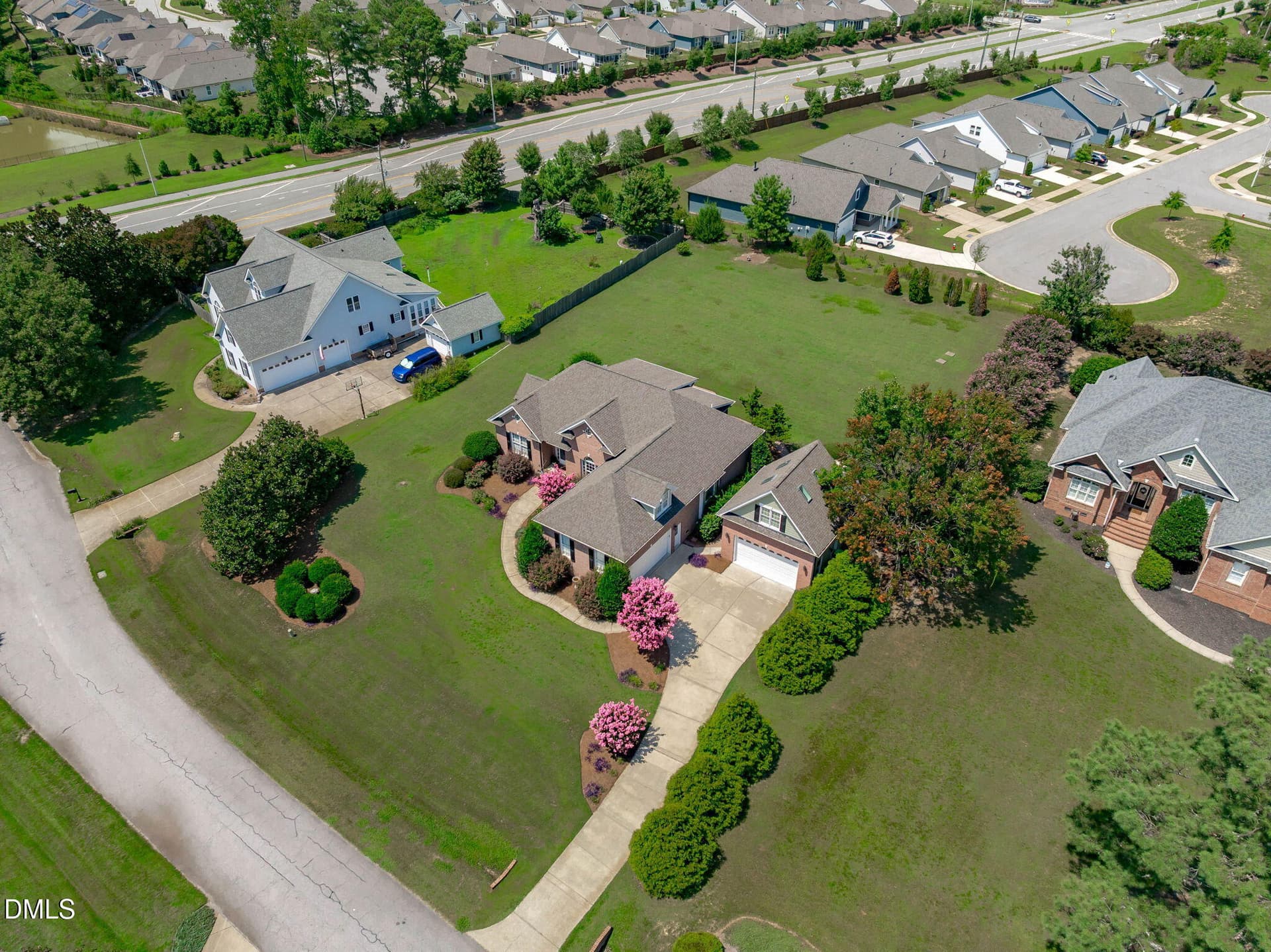 Aerial (1 of 7) - 4104 Olde Waverly Way, Fuquay Varina, NC 27526