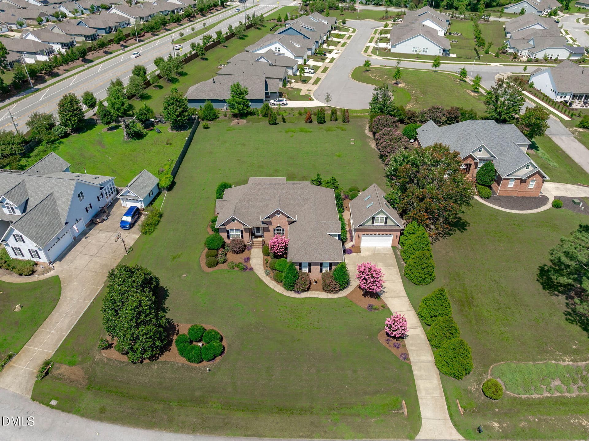 Aerial (2 of 7) - 4104 Olde Waverly Way, Fuquay Varina, NC 27526