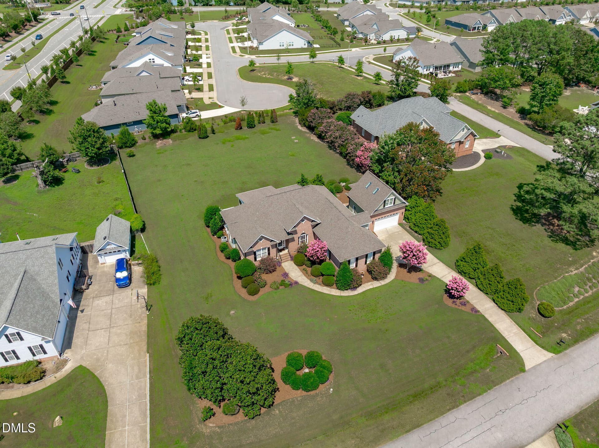 Aerial (3 of 7) - 4104 Olde Waverly Way, Fuquay Varina, NC 27526