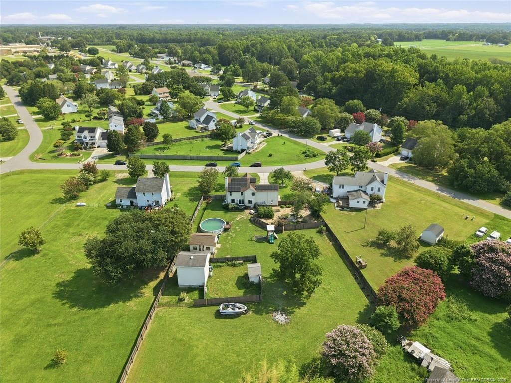 large back yard - 23 Aspen Lane, Lillington, NC 27546