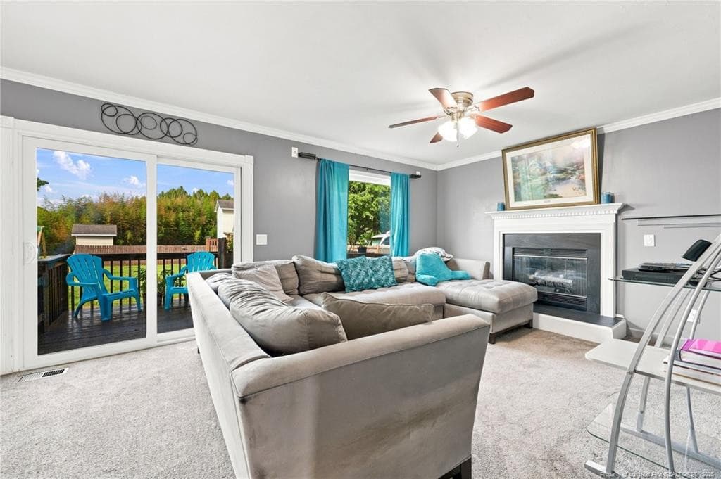 living - 23 Aspen Lane, Lillington, NC 27546