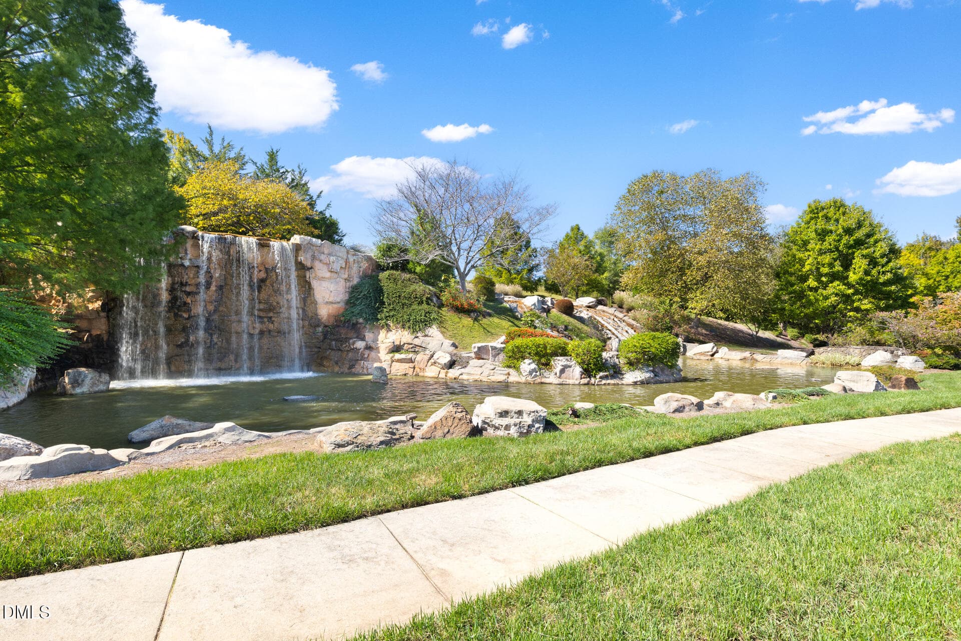 Waterfall Entry - 169 Hidden Bluff Drive, Chapel Hill, NC 27517, Chapel Hill