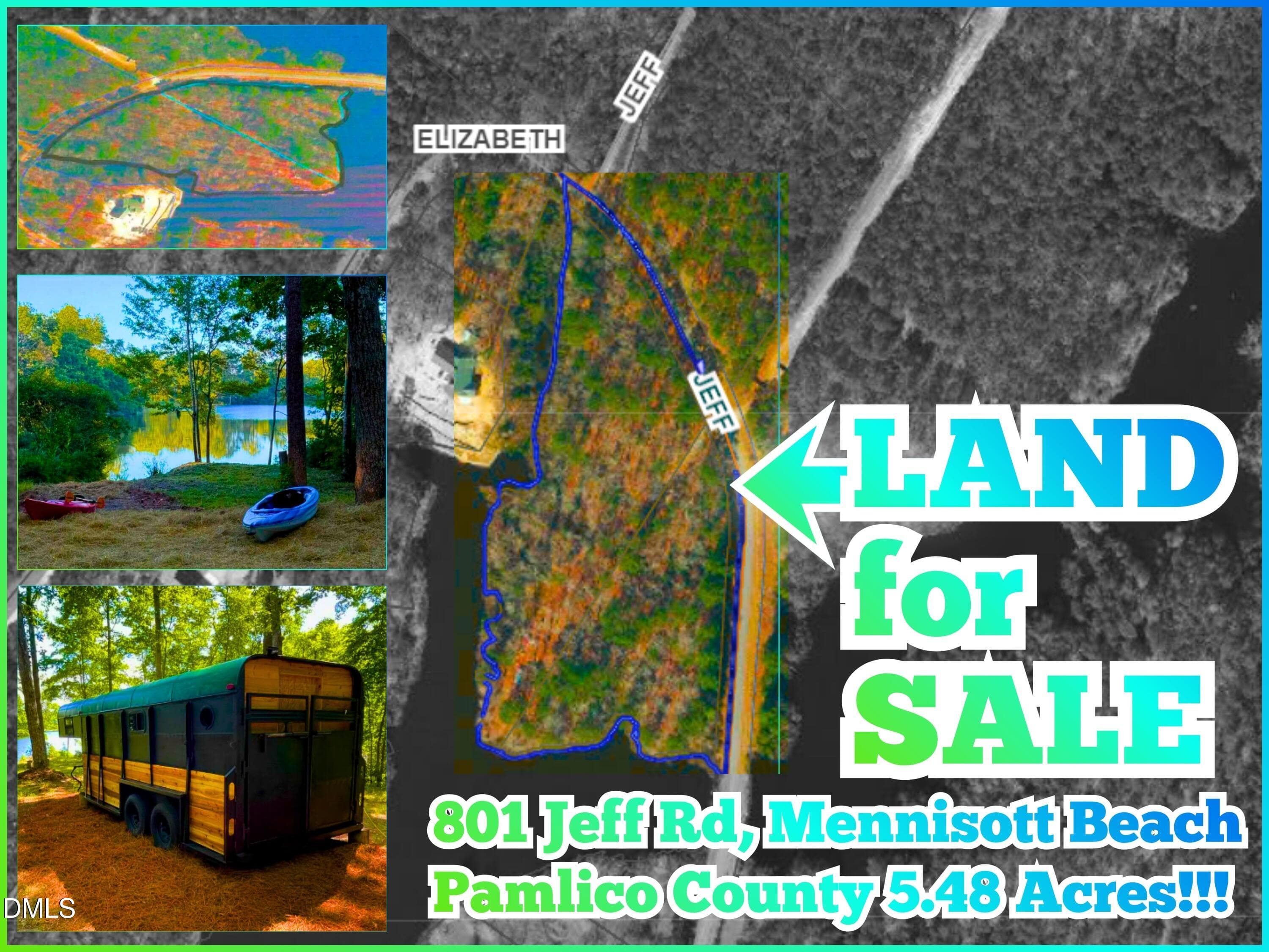 5.48 Acres - 801 Jeff Road, Minnesott Beach, NC 28510