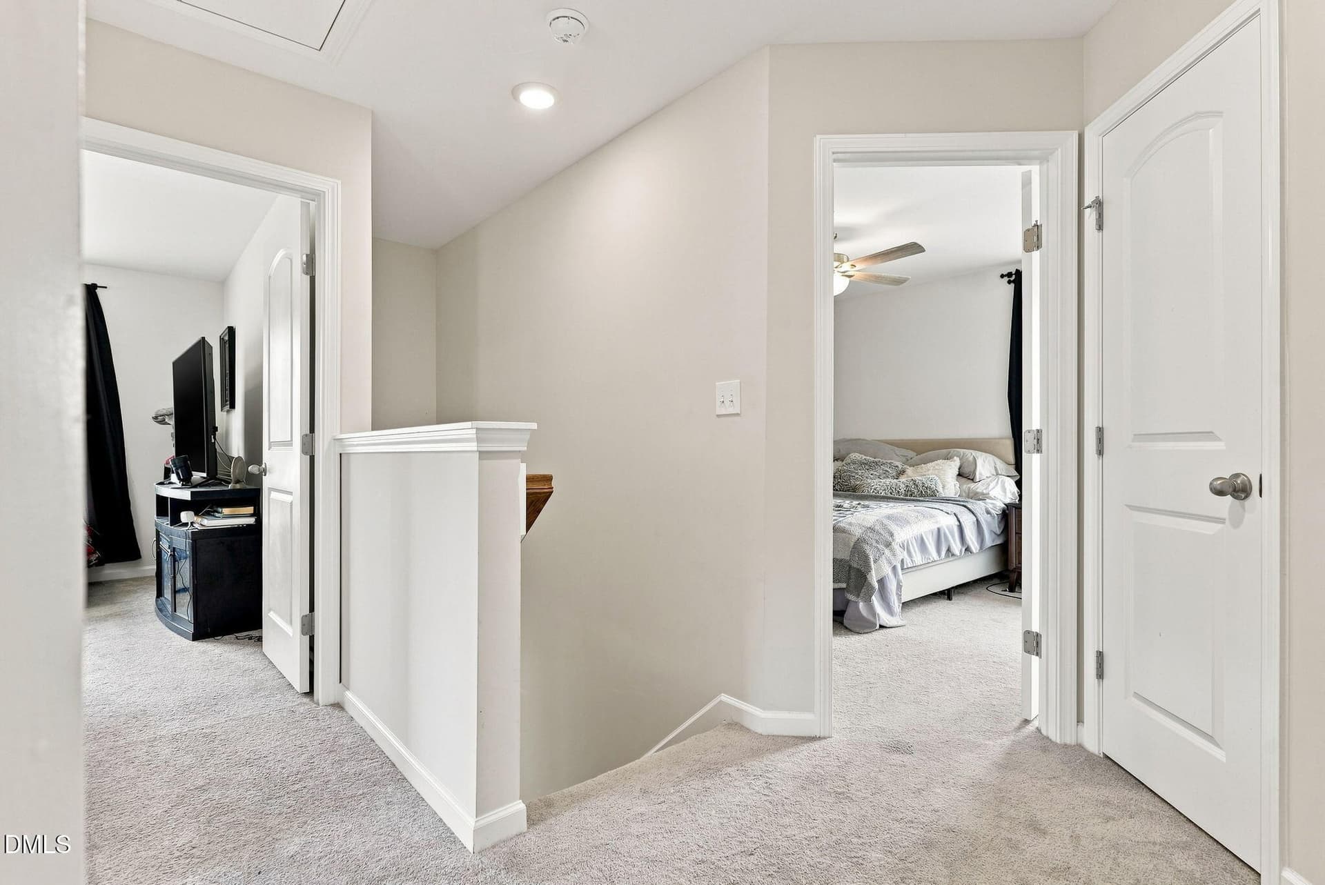 Upstairs Hallway - 24 Olde Place Drive, Zebulon, NC 27597