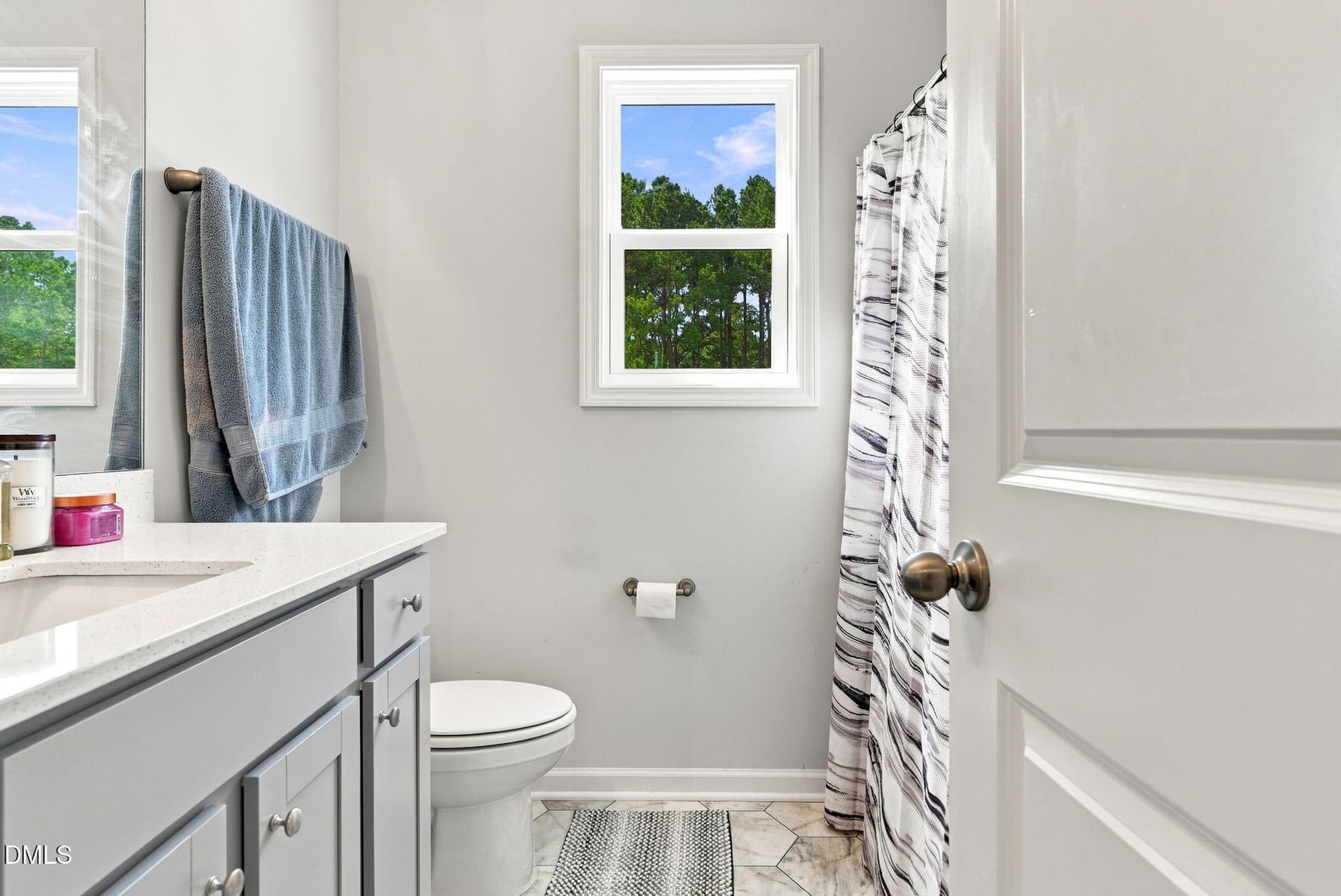 Hall Bathroom - 24 Olde Place Drive, Zebulon, NC 27597