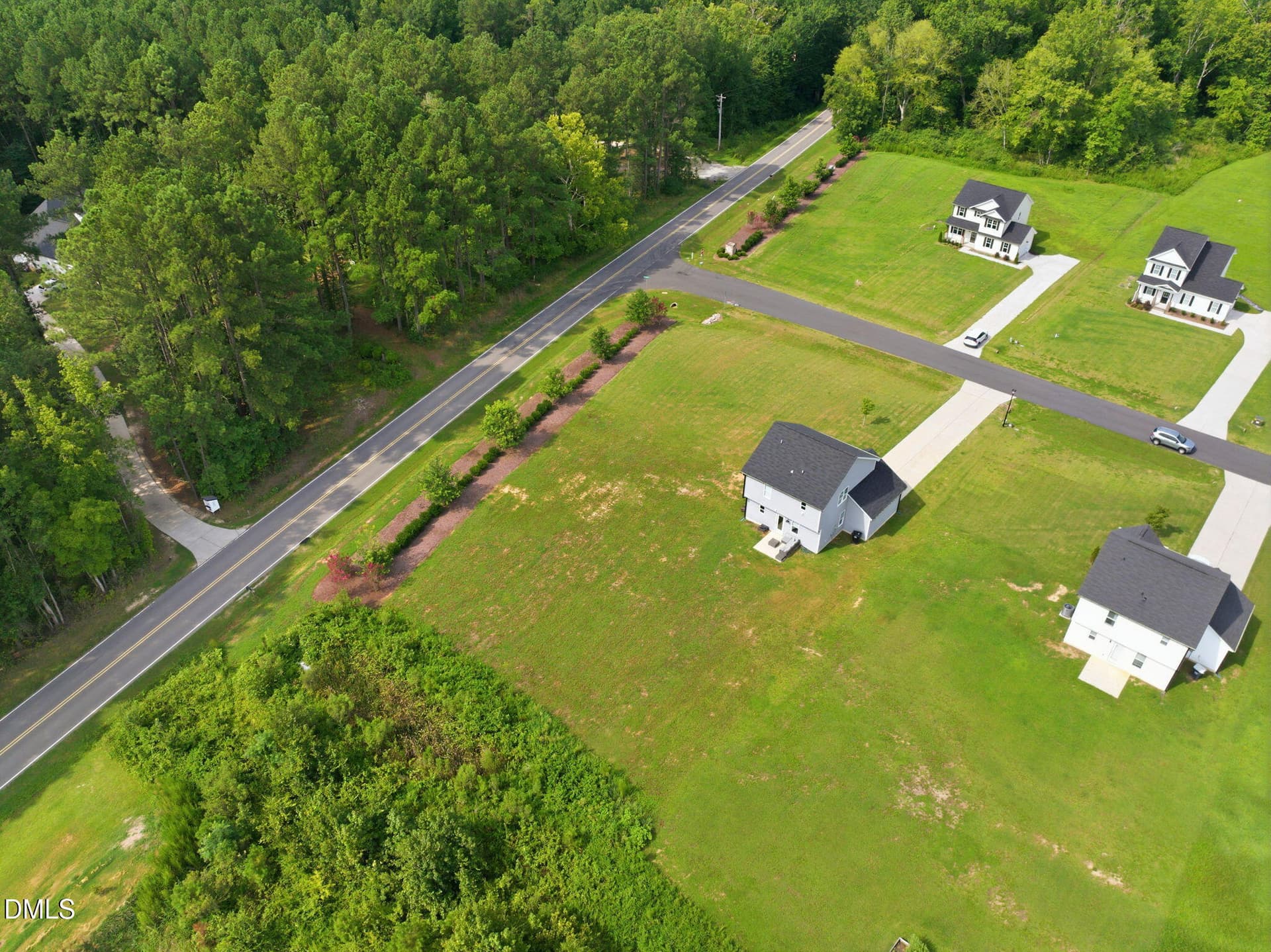 Aerial View - 24 Olde Place Drive, Zebulon, NC 27597