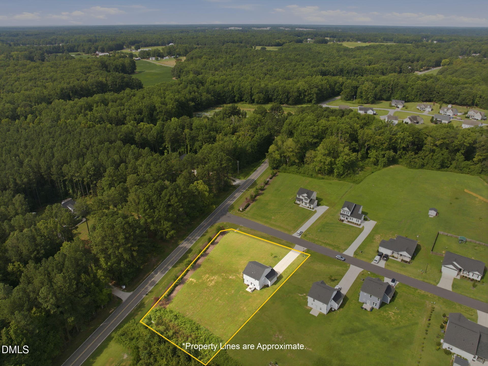 Aerial View - 24 Olde Place Drive, Zebulon, NC 27597